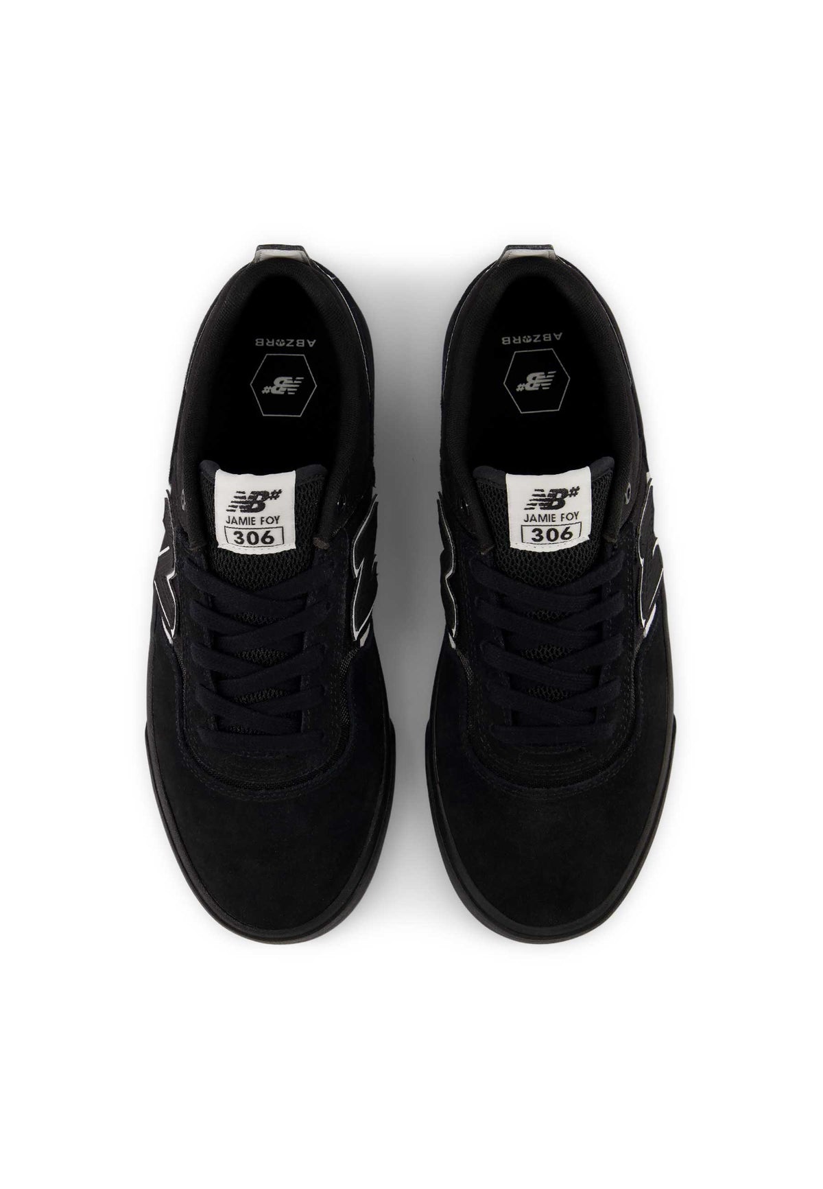 New Balance Numeric '306 Jamie Foy BSD' Skate Shoes (Black / White)
