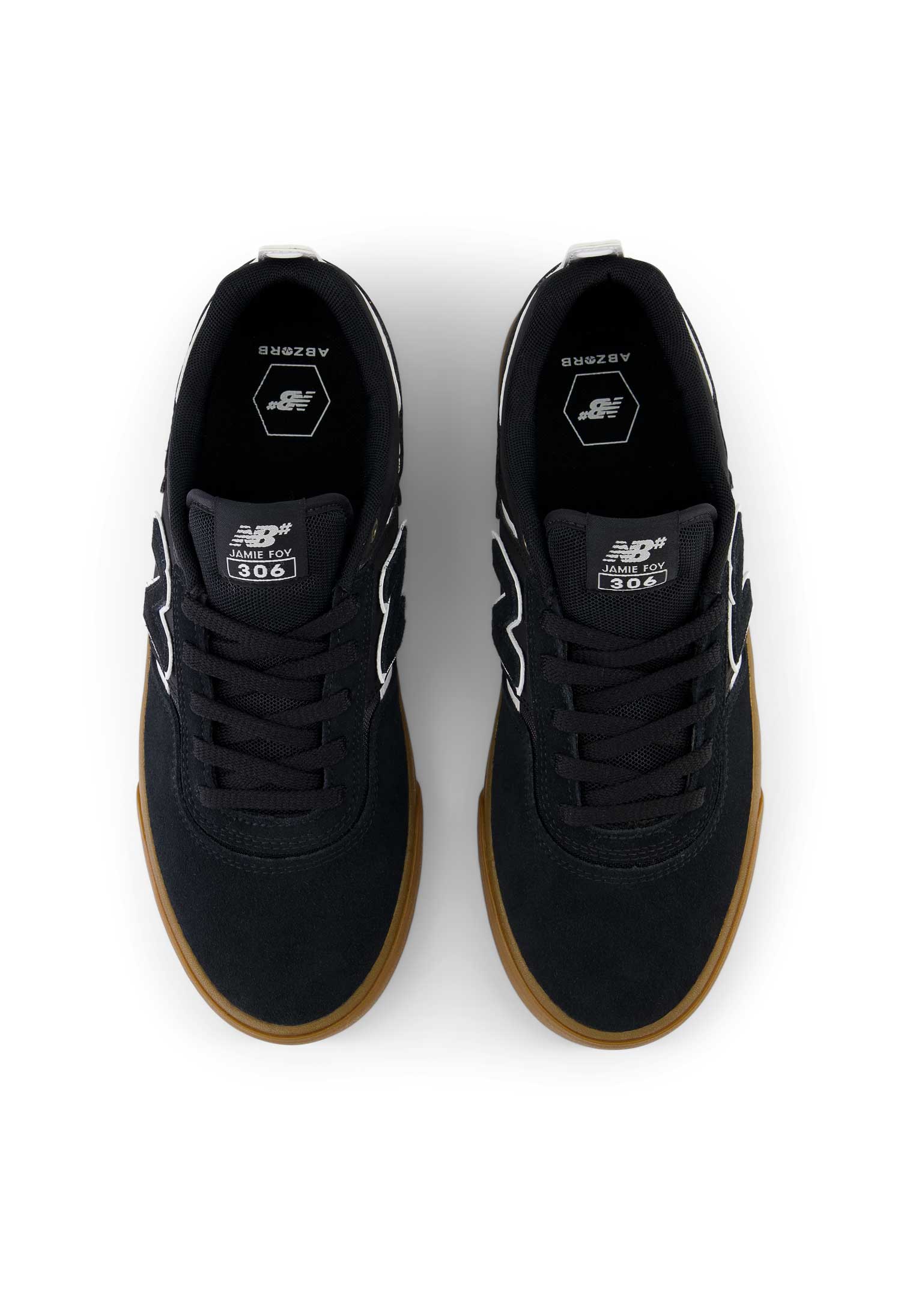 New Balance Numeric '306 Jamie Foy' Skate Shoes (Black / White)