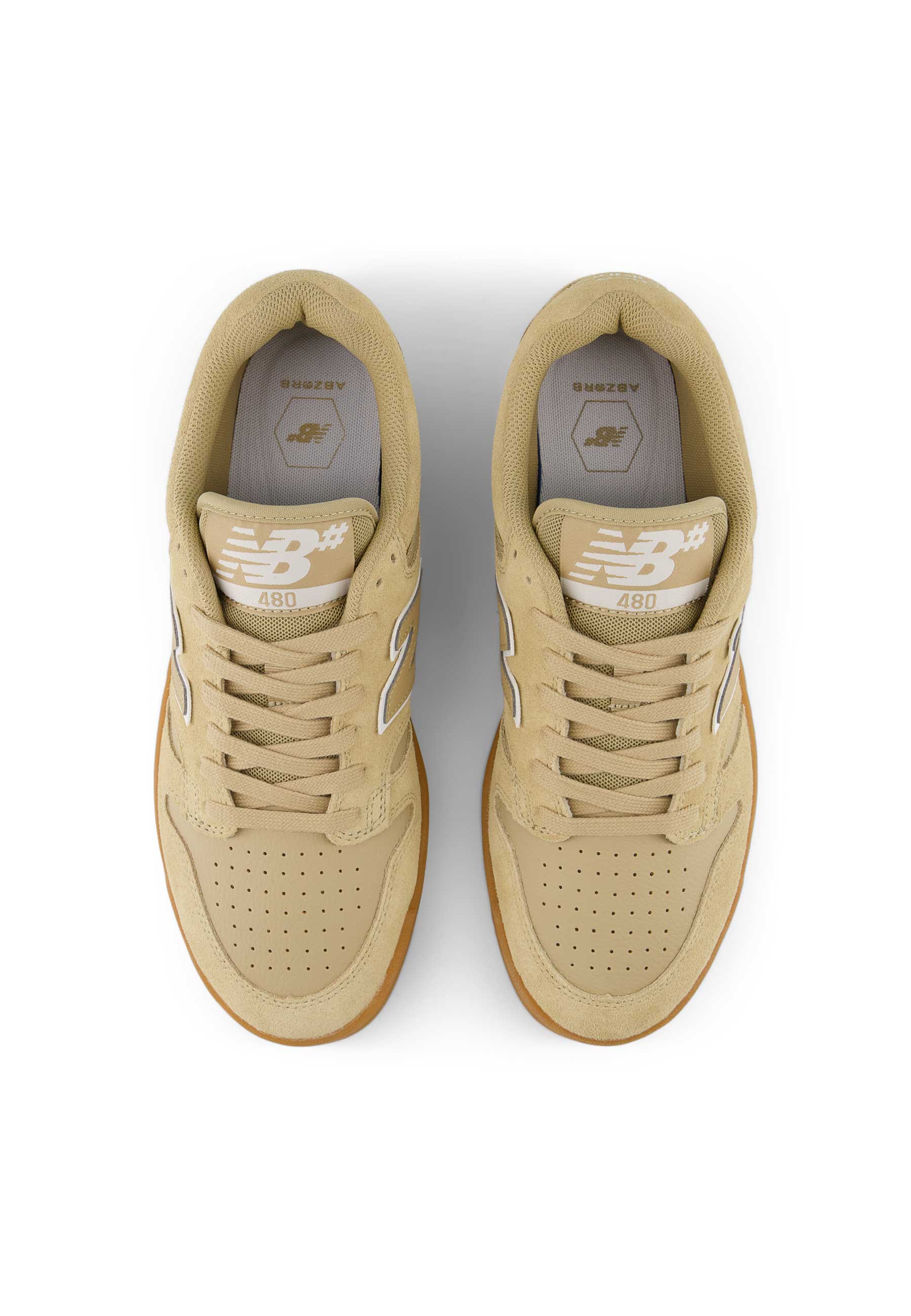 New Balance Numeric '480 TSG' Skate Shoes (Incense / White)