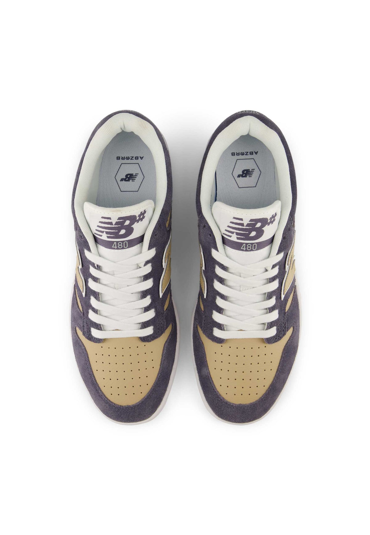New Balance Numeric '480 NAD' Skate Shoes (Meteorite / Incense)