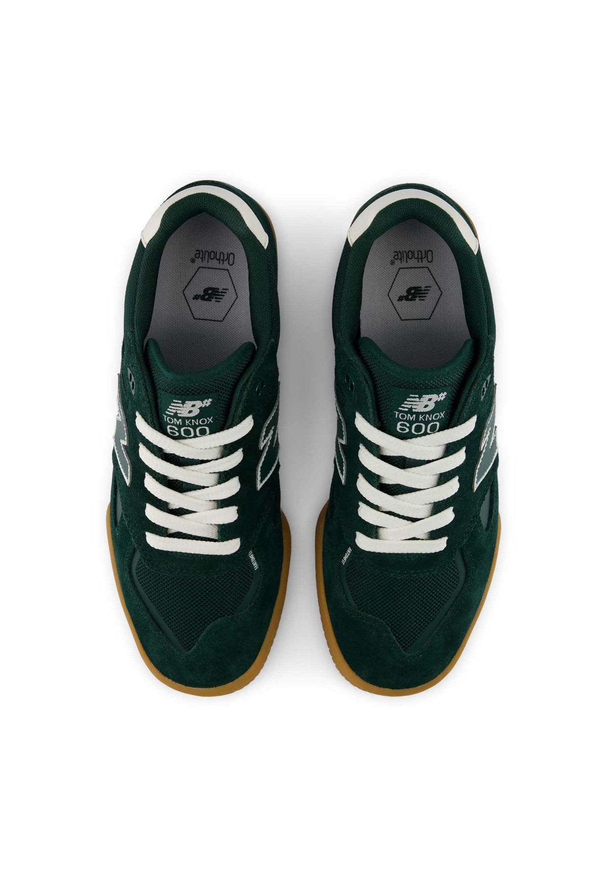 New Balance Numeric 'Tom Knox 600 GNG' Skate Shoes (Nordic Green / White)