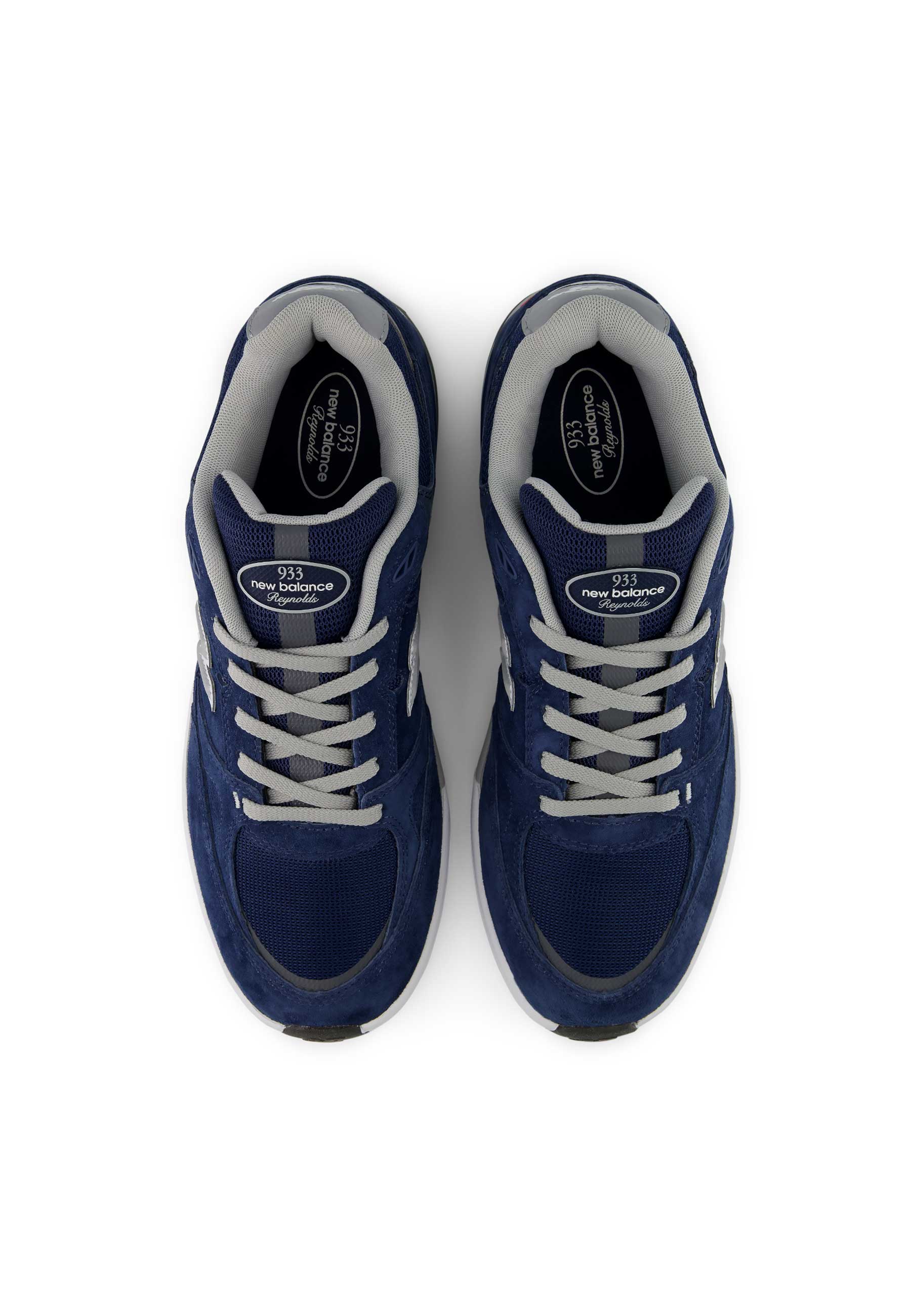 New Balance Numeric 'Andrew Reynolds 933 LNV' Skate Shoes (NB Navy / Slate Grey)