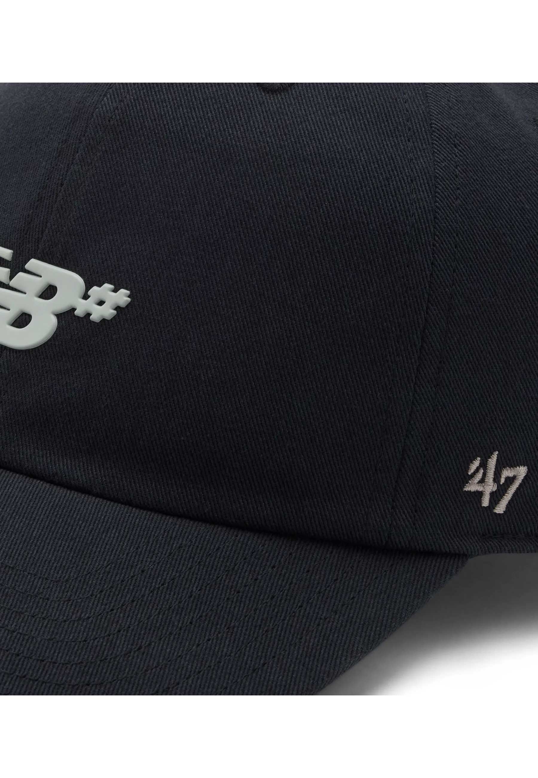 New Balance Numeric 'Clean Up' 6 Panel Cap (Black)