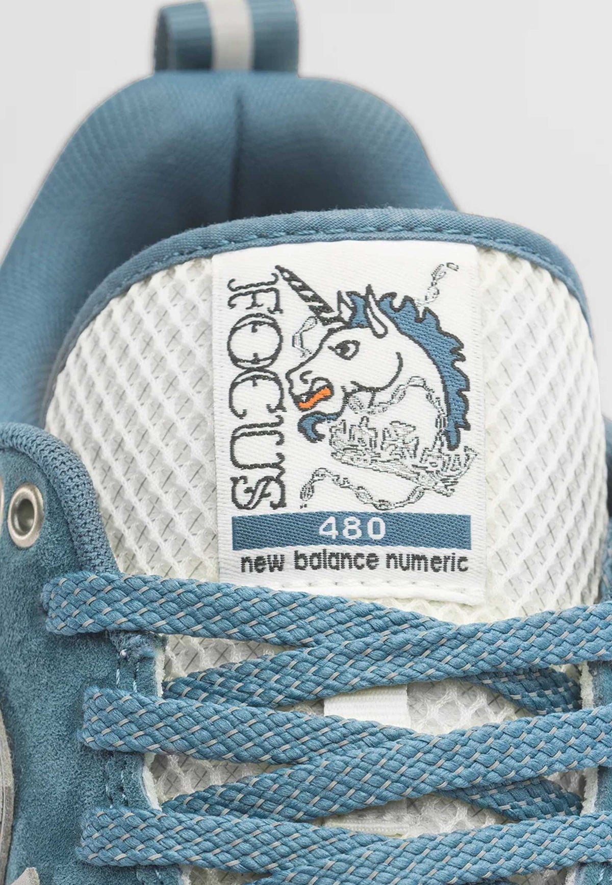 New Balance Numeric 'Focus 480 FCS' Skate Shoes (Mountain Teal / Sea Salt)