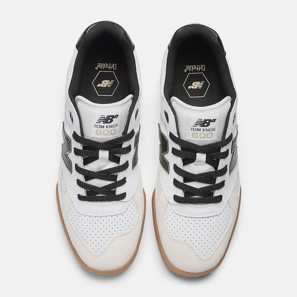 New Balance Numeric 'Tom Knox 600' Skate Shoes (White / Black)