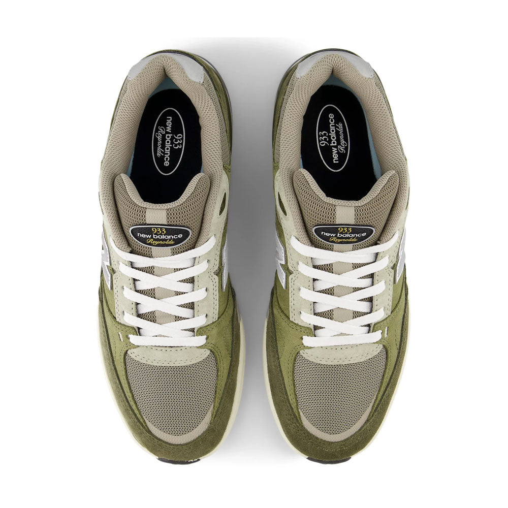 New Balance Numeric 'Andrew Reynolds 933 JKL' Skate Shoes (Olive / Dark Olive)