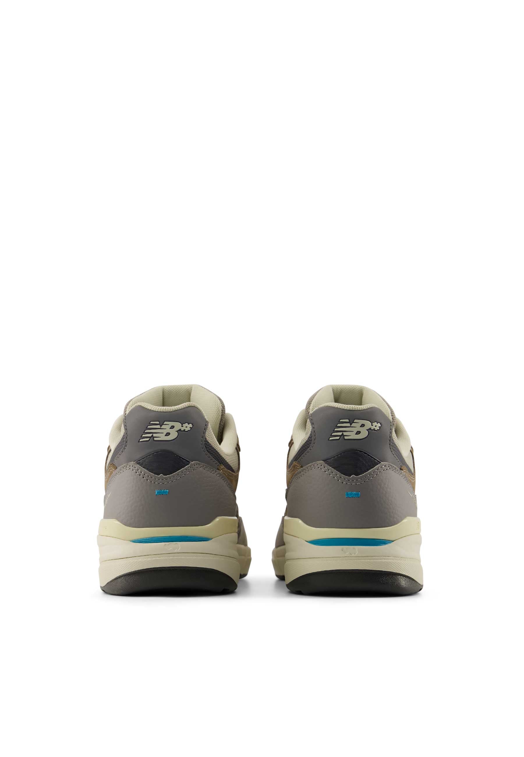 New Balance Numeric 'Andrew Reynolds 933 Grey Days' Skate Shoes (Marblehead / Island Blue)
