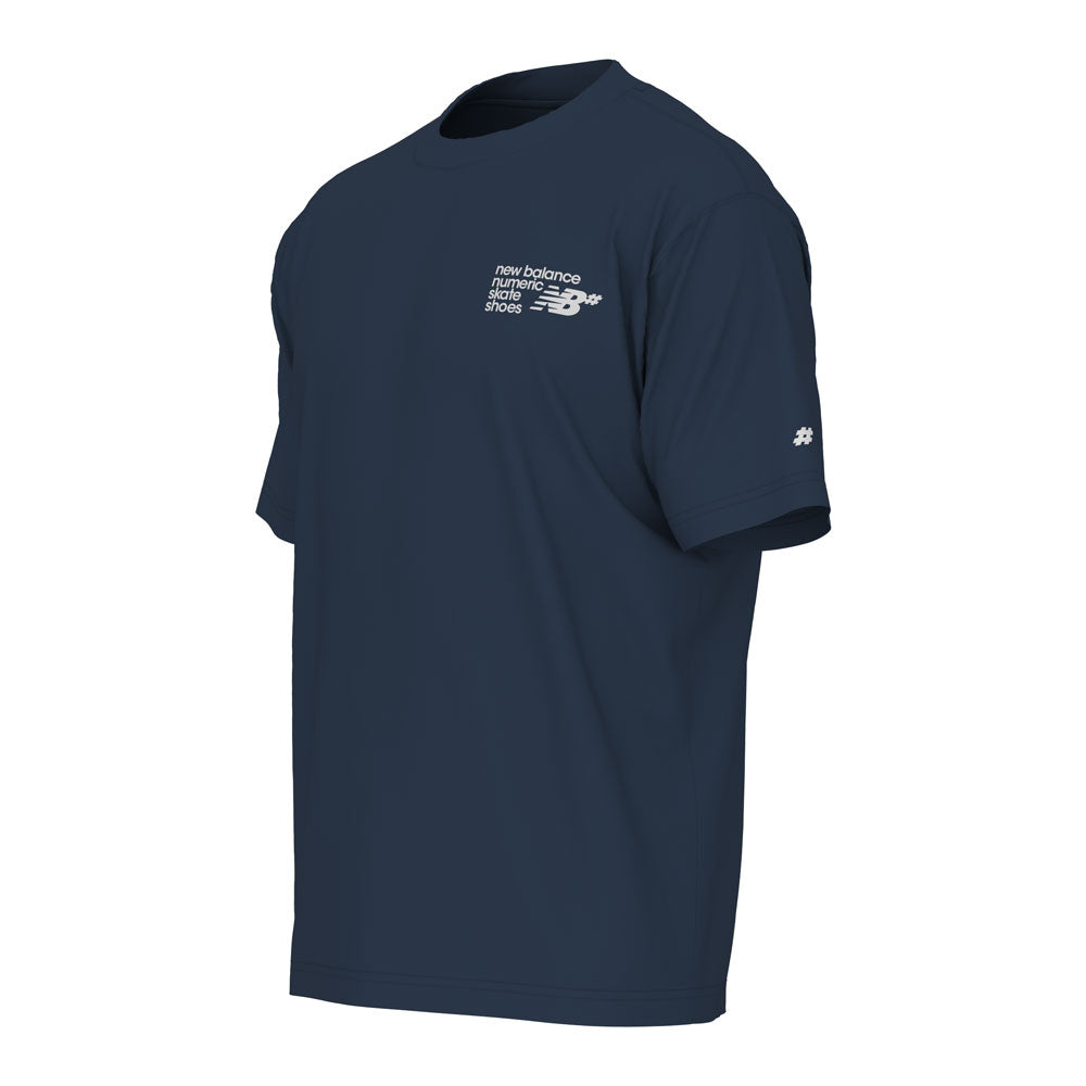 New Balance Numeric Small Logo T-Shirt (Navy)