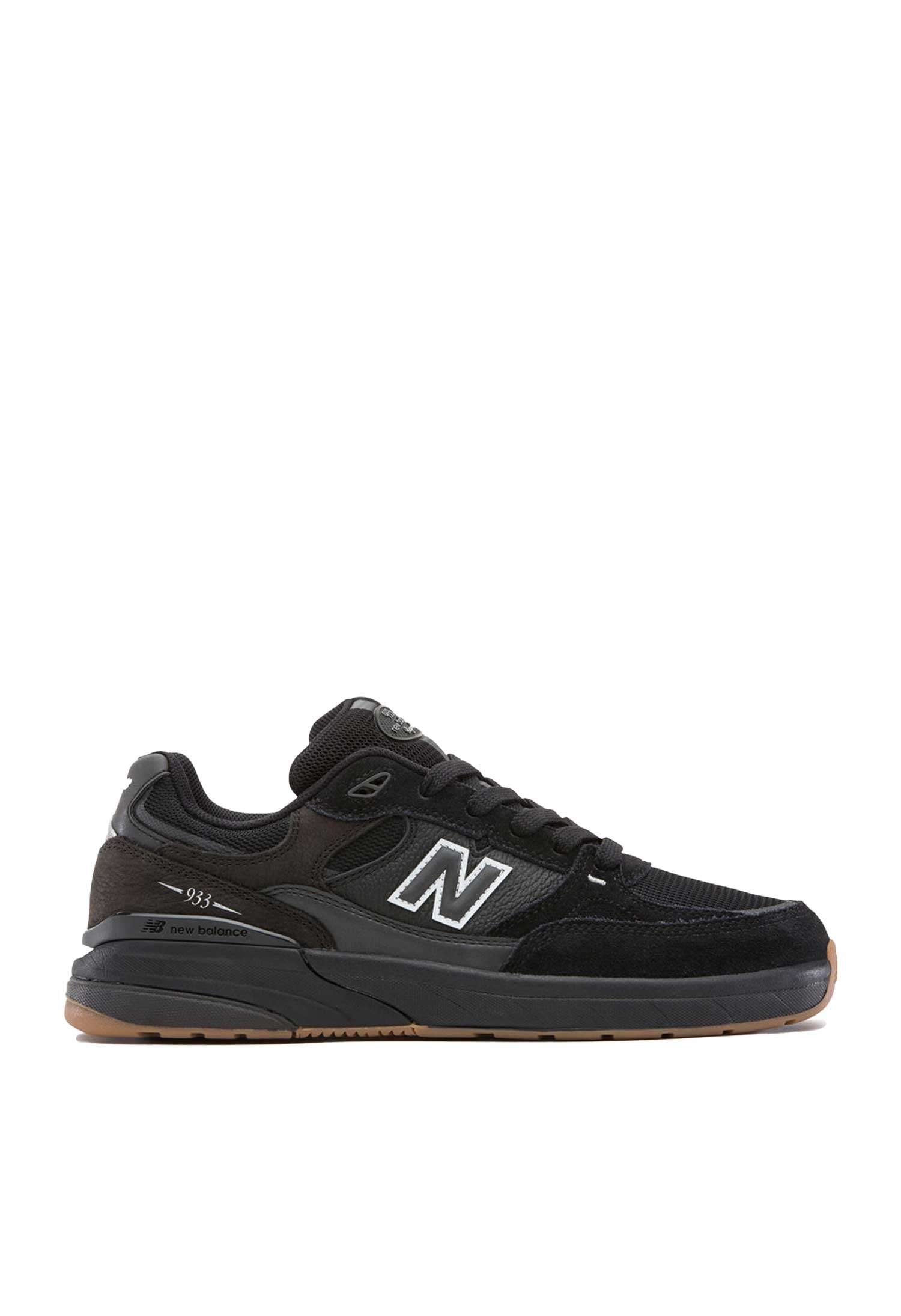 New Balance Numeric 'Andrew Reynolds 933 NAP' Skate Shoes (Black / Black)