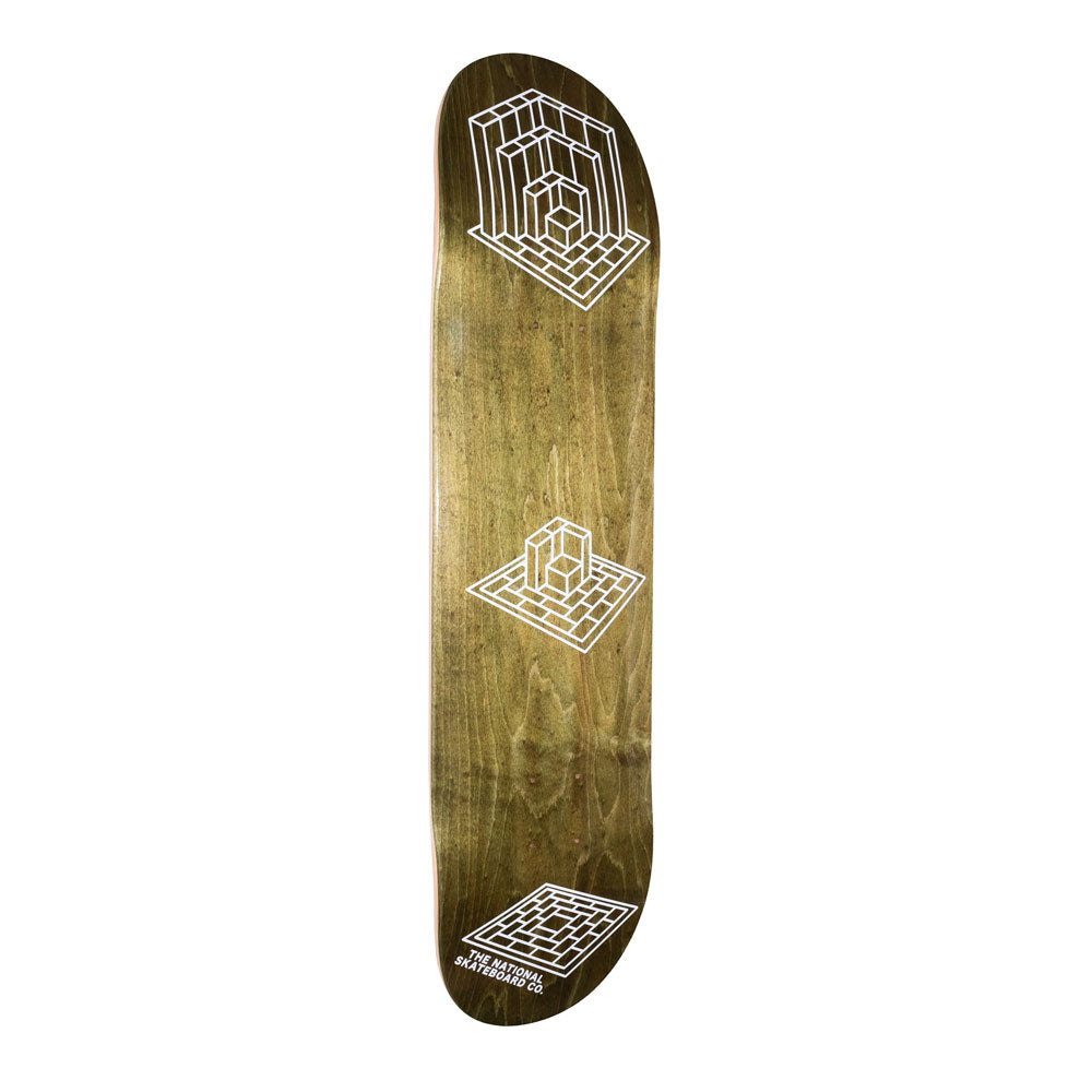 National 'Gallop Logo Green' 8.125" Deck