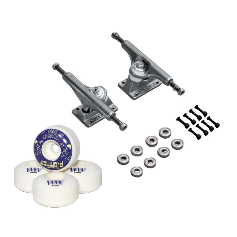 Picture 5.5" Mike Carroll Pro 53mm Undercarriage Kit (Silver)