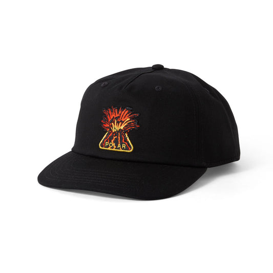 Polar 'Jake Volcano' Snapback Cap (Black)