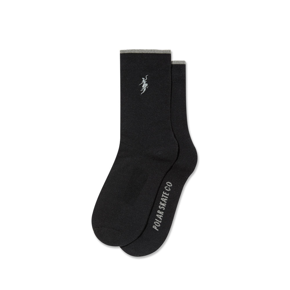 Polar 'No Complies Forever' Business Socks (Black)
