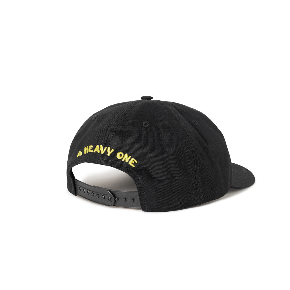 Polar 'Skate Club' 6 Panel Michael Cap (Black)