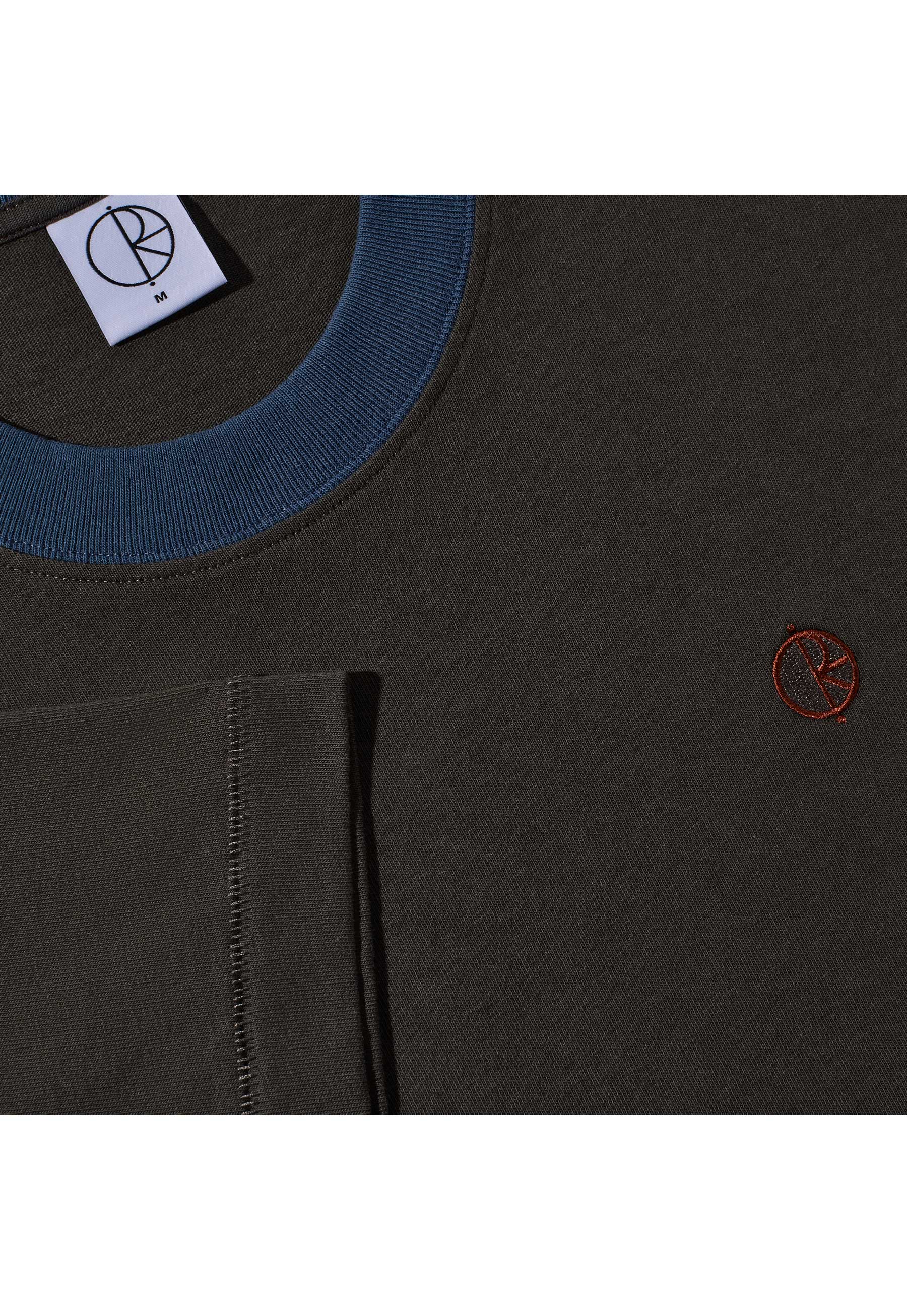 Polar Surf Panel T-Shirt (Dirty Black / Grey Blue)