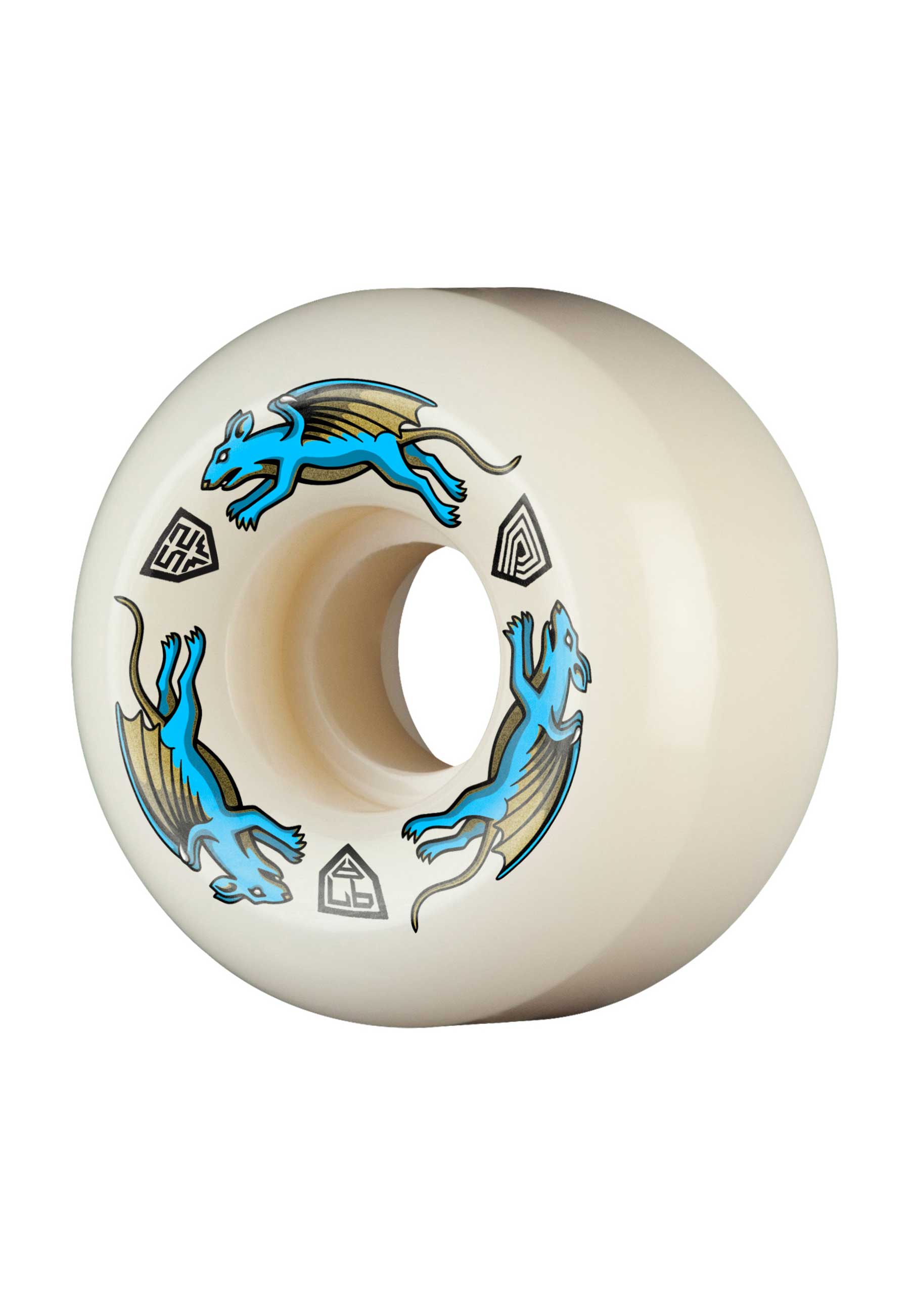 Powell Peralta 'Dragon Formula Nano Rat' 52mm x 30mm AV5 97a Wheels
