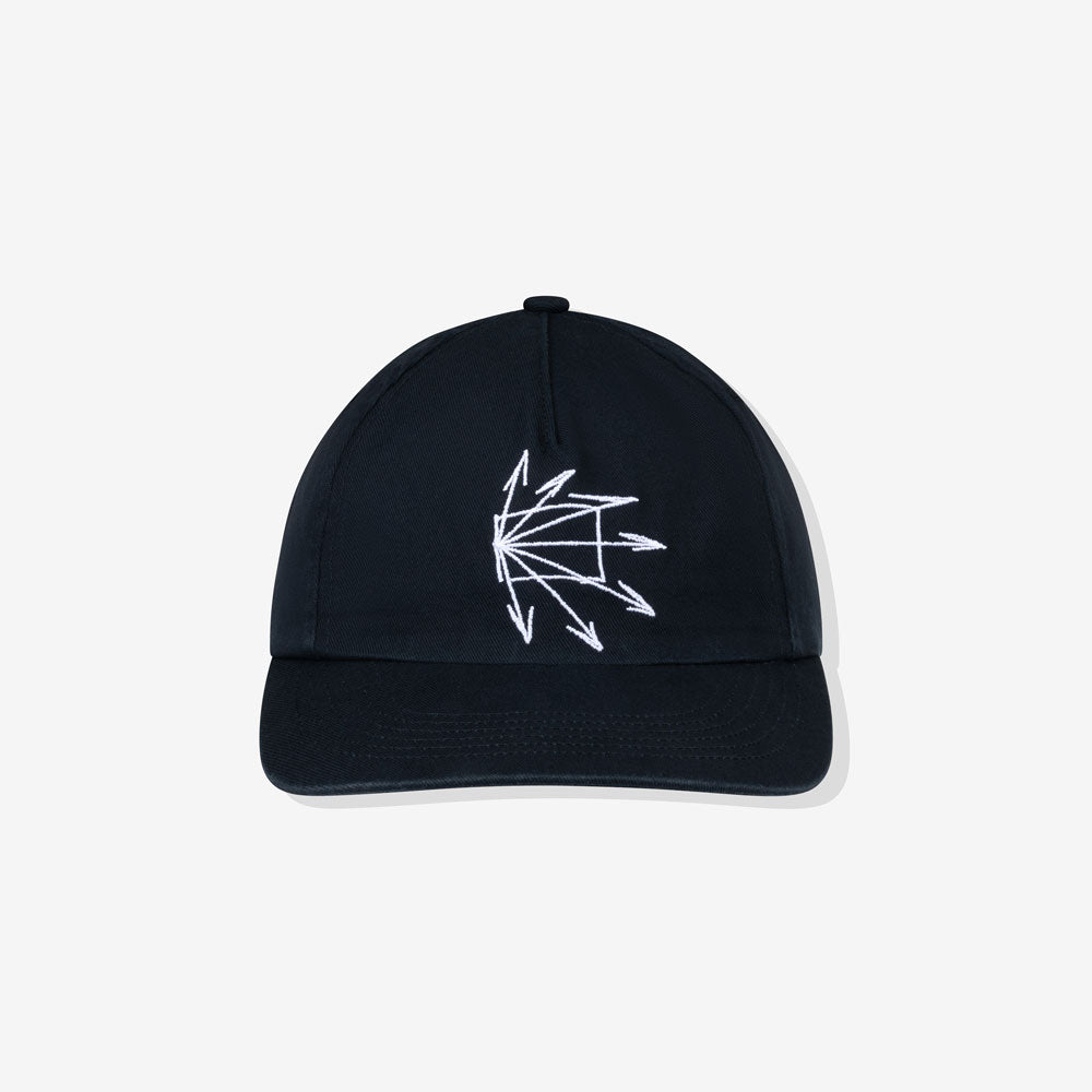 Rassvet X Rock Solid 5 Panel Cap (Black)