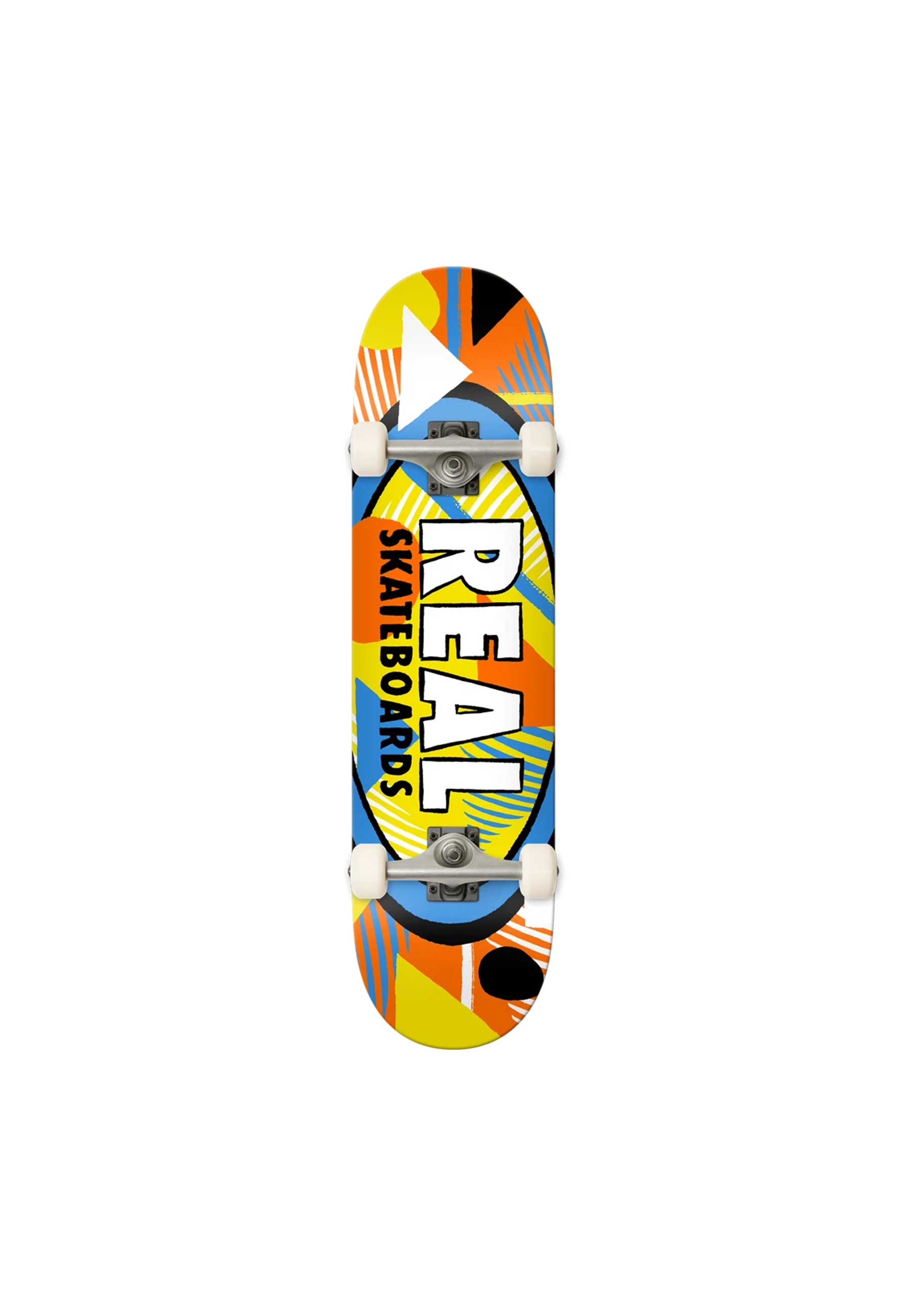 Real 'Hatched' 7.3" Mini Complete Skateboard