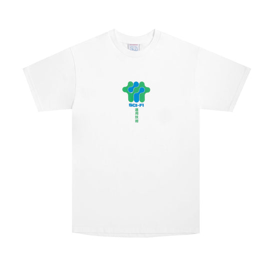 Sci-Fi Fantasy 'Business Model' T-Shirt (White)
