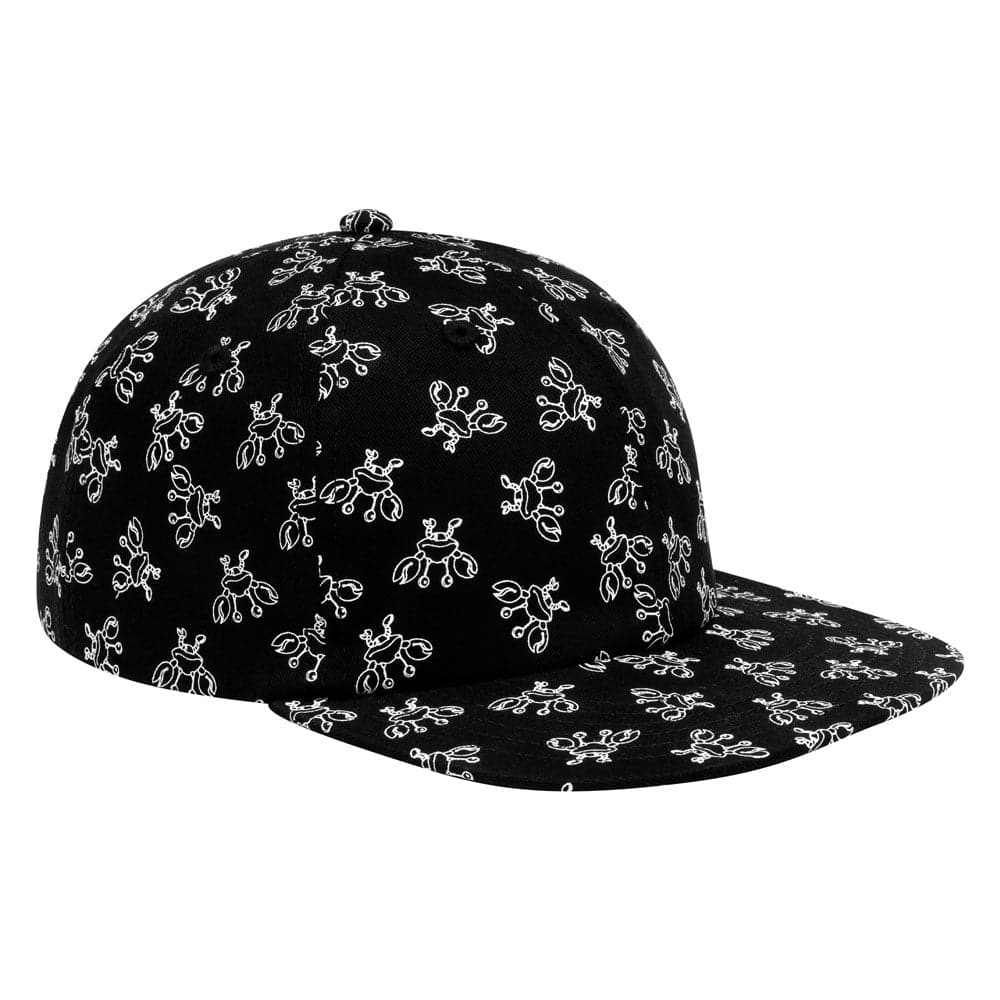 Sci-Fi Fantasy 'Crab' 6 Panel Cap (Black)