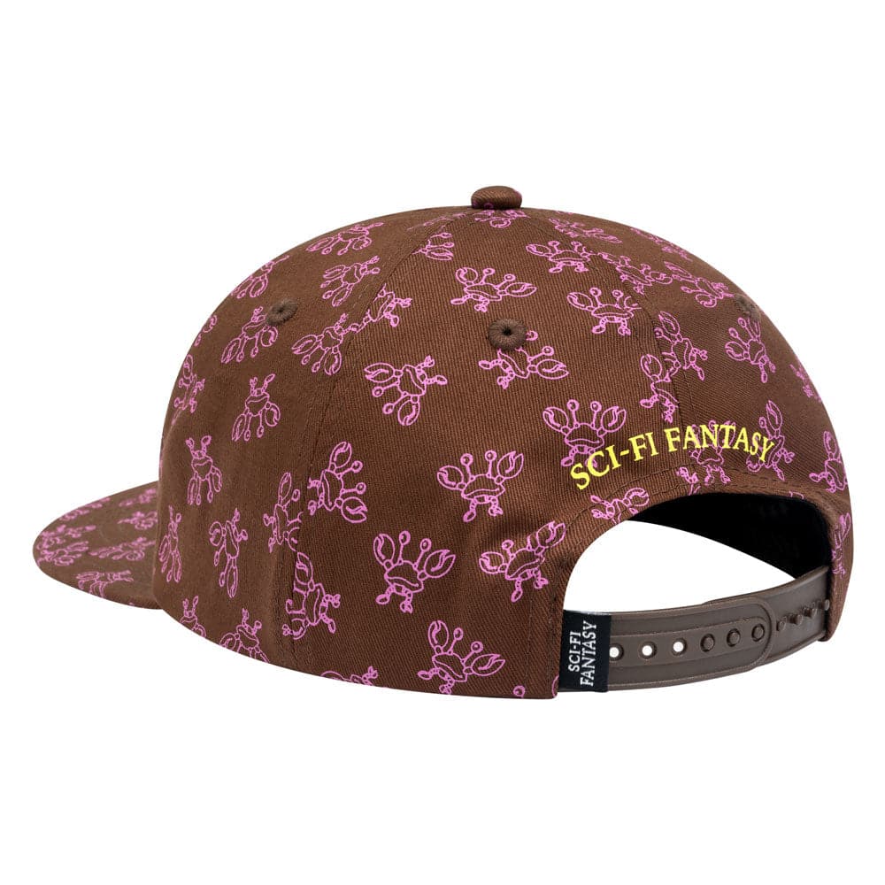 Sci-Fi Fantasy 'Crab' 6 Panel Cap (Brown)