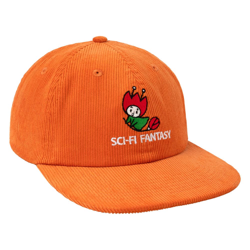 Sci-Fi Fantasy 'Flying Rose' 6 Panel Cap (Orange)