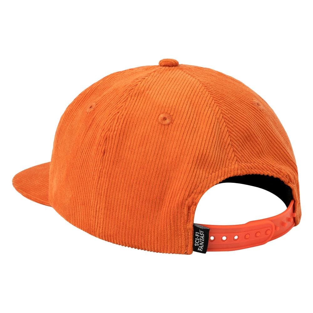 Sci-Fi Fantasy 'Flying Rose' 6 Panel Cap (Orange)