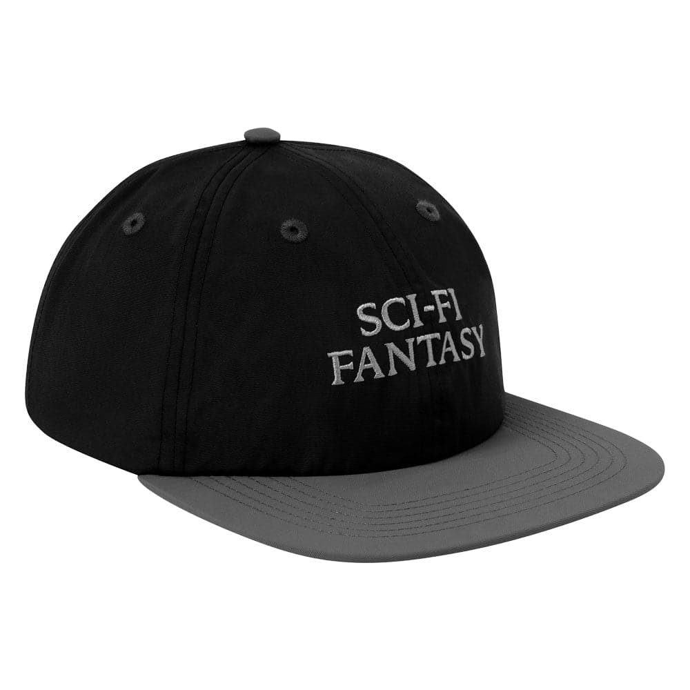Sci-Fi Fantasy 'Nylon Logo' 6 Panel Cap (Black)