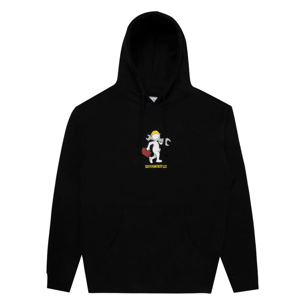 Sci-Fi Fantasy 'Tech Support' Hood (Black)
