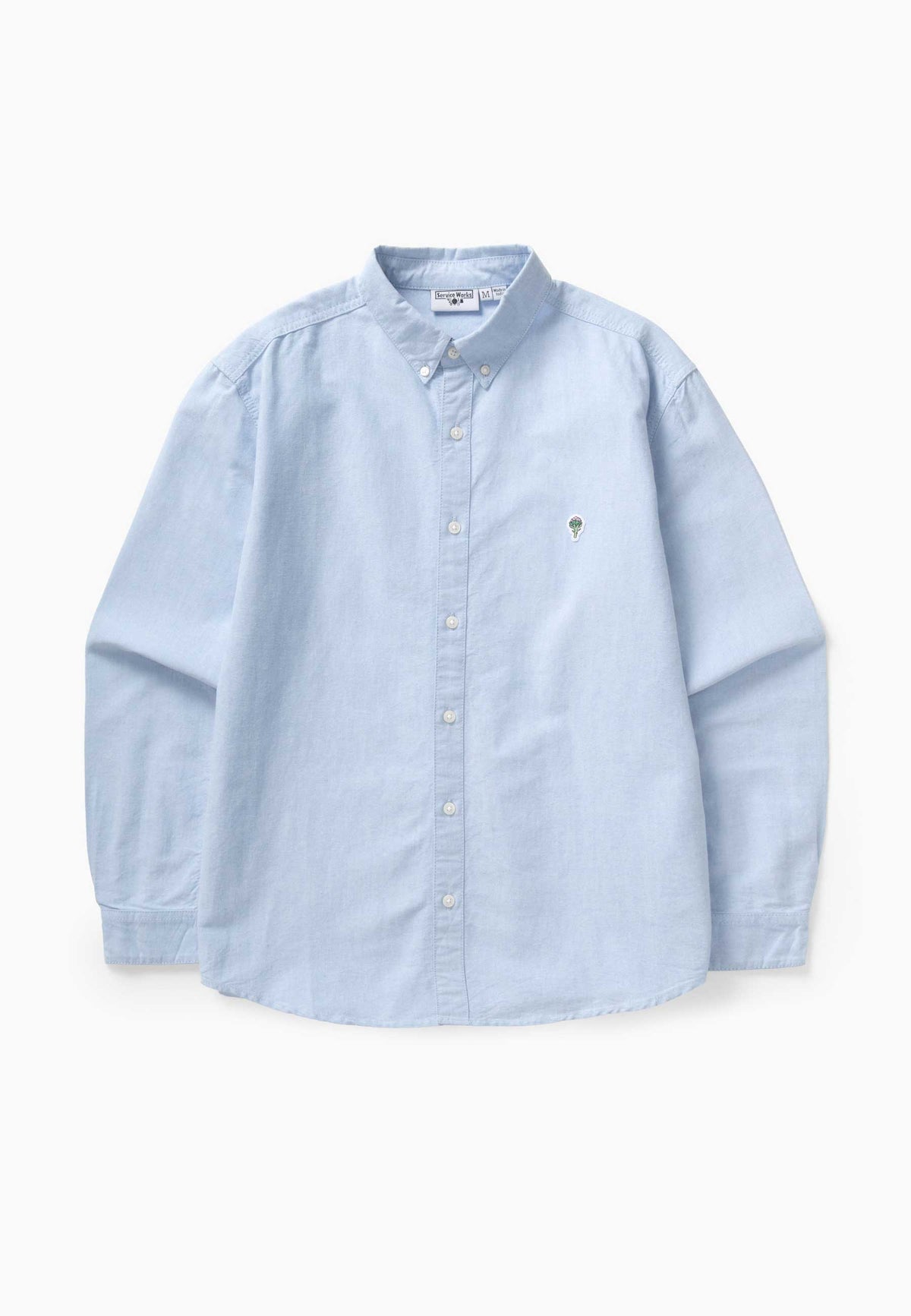 Service Works 'Artichoke' Oxford Shirt (Blue)