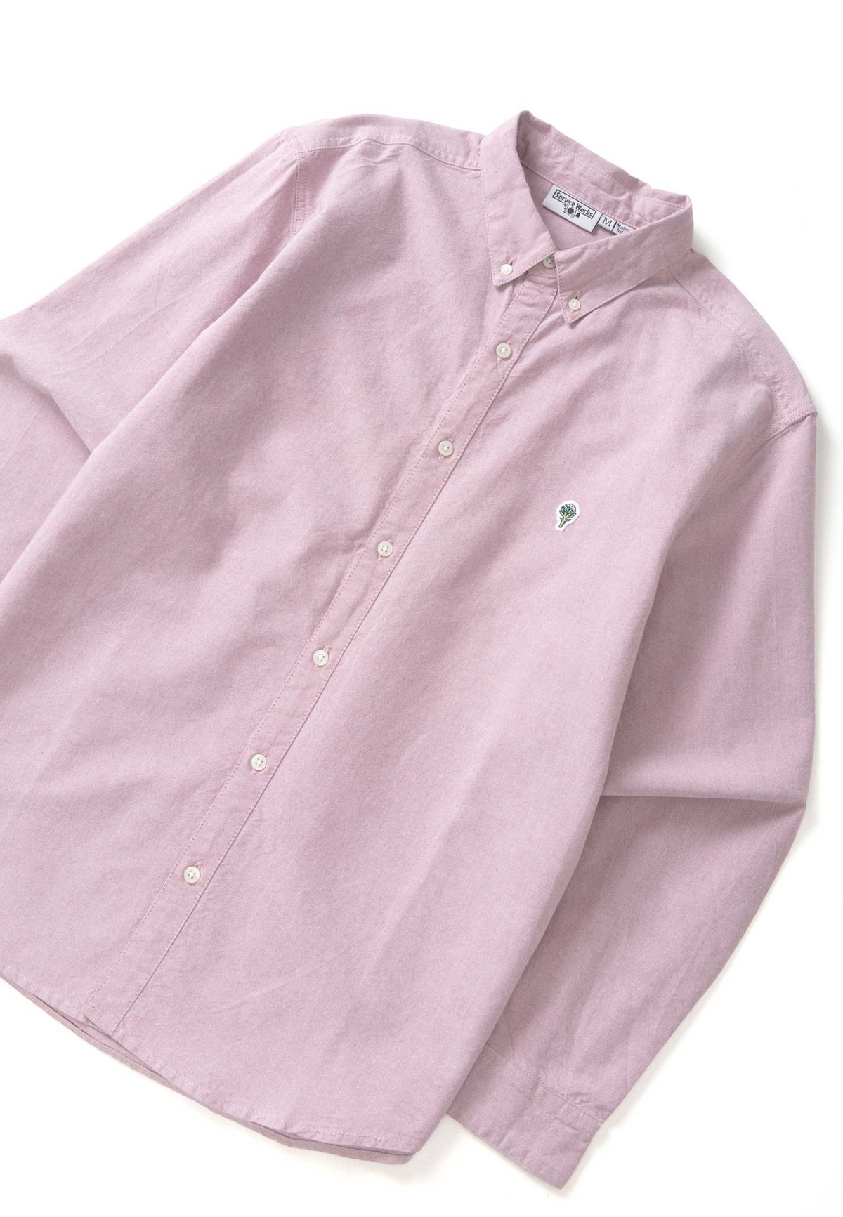 Service Works 'Artichoke' Oxford Shirt (Red)