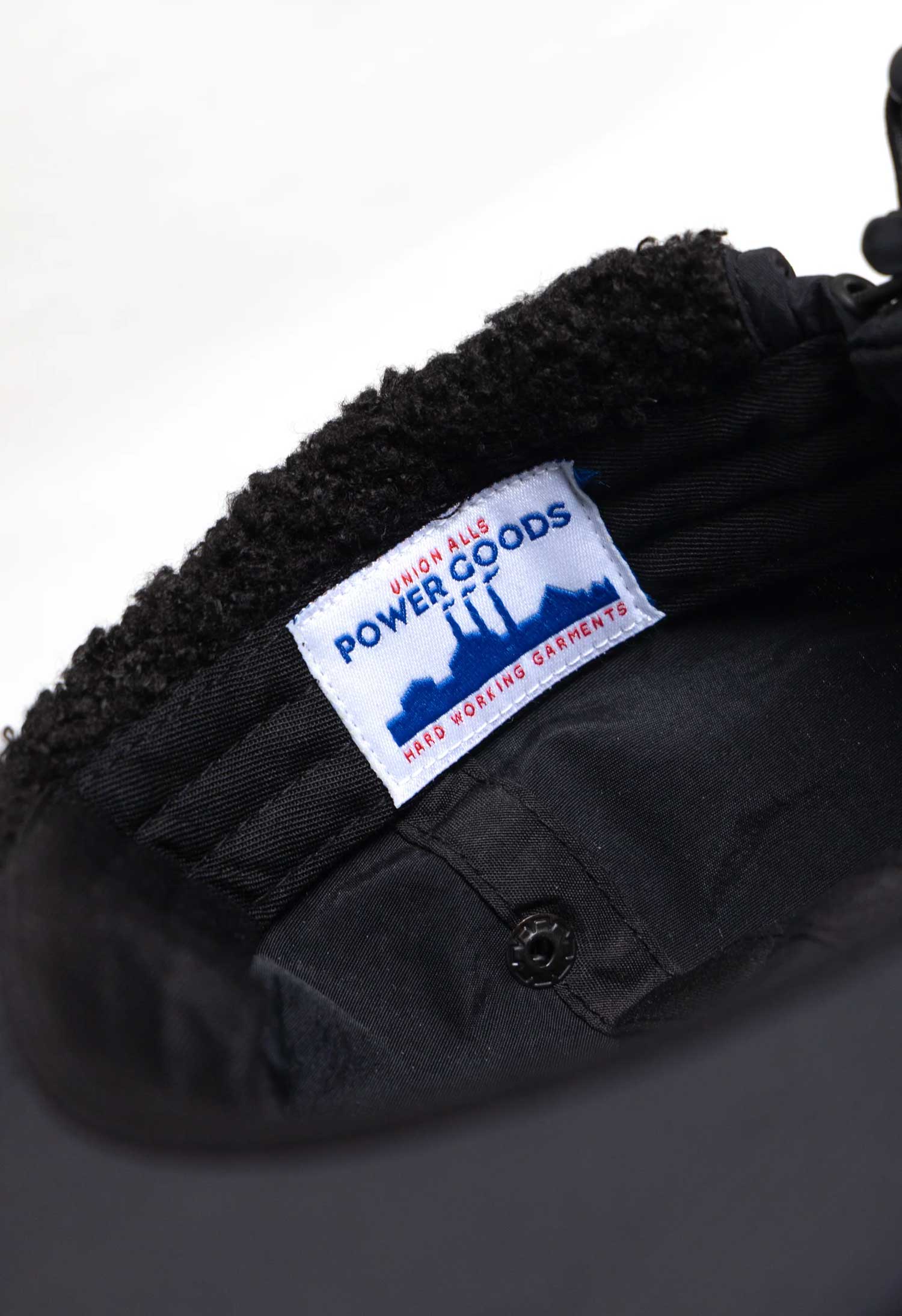 Service Works 'Script' Trapper Cap (Black)