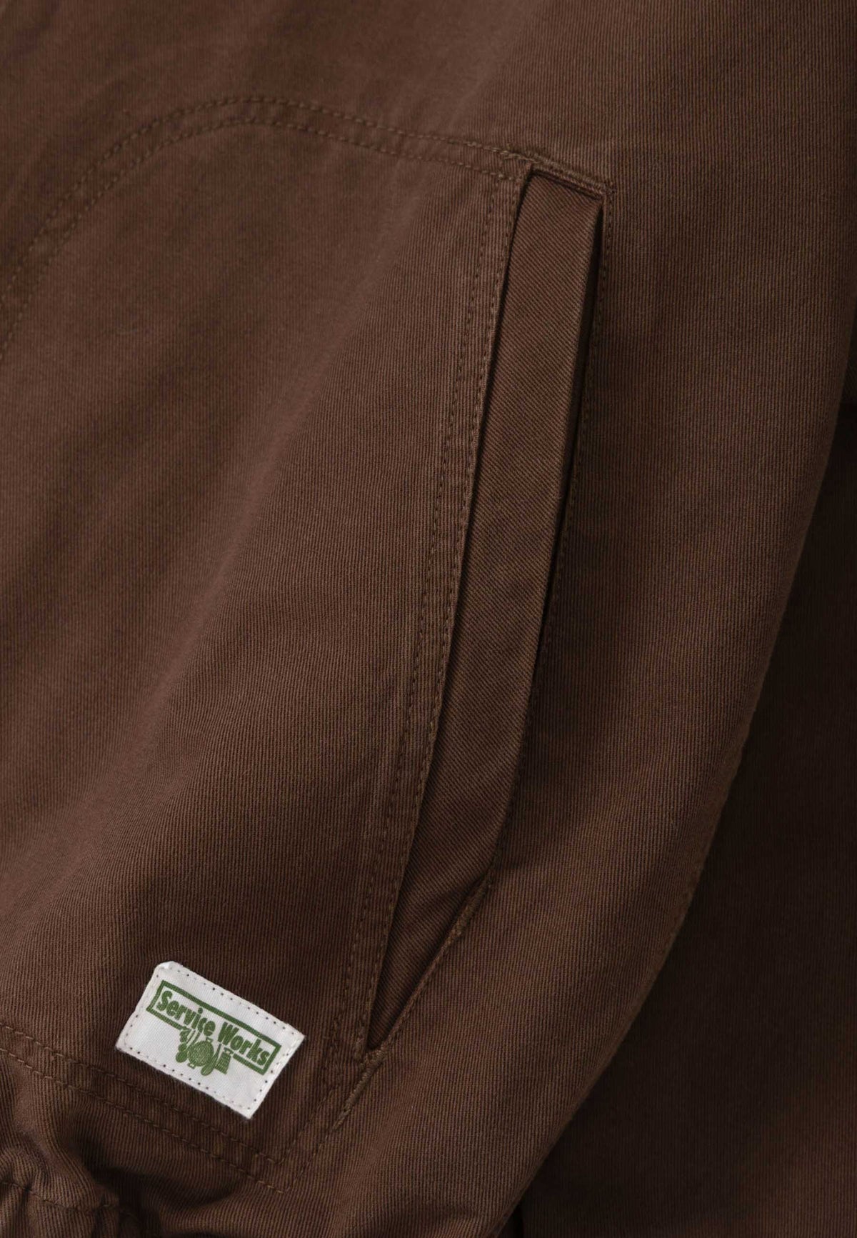 Service Works Twill Work Jacket (Brown)