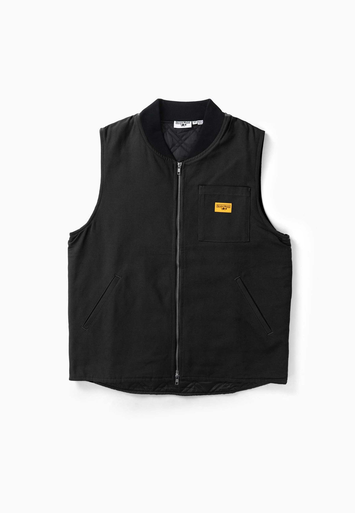 Service Works Canvas Work Vest (Black)