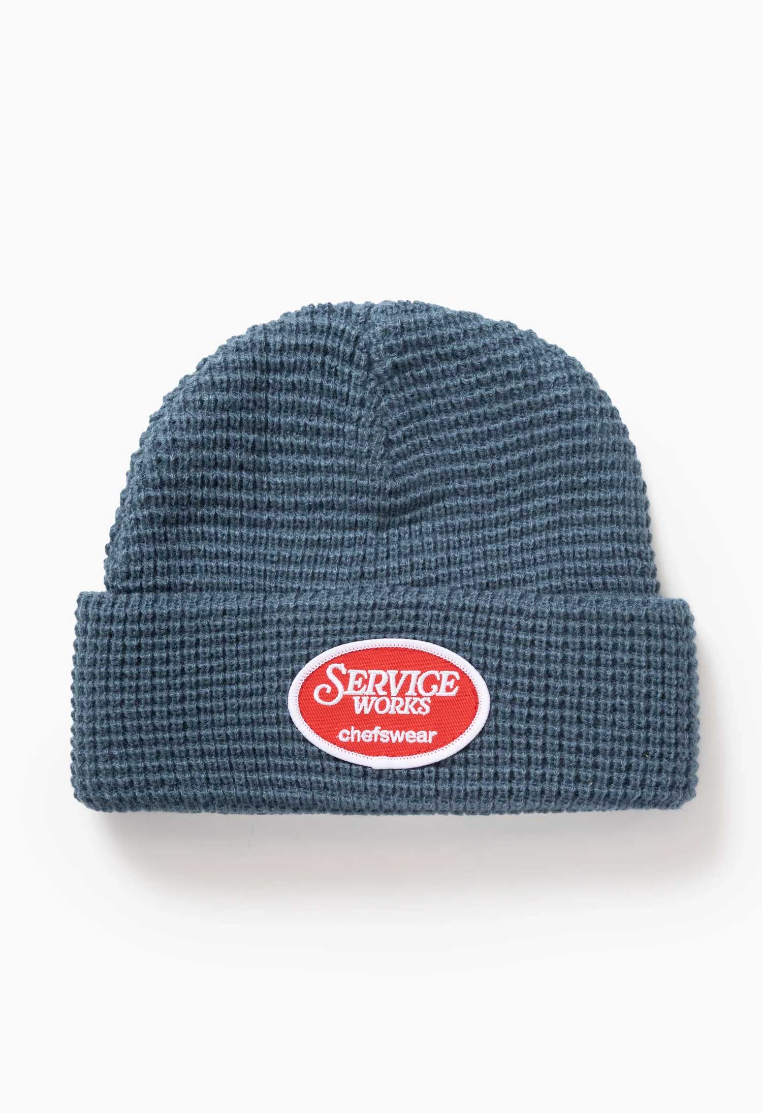 Service Works 'Waffle Patch' Beanie (Teal)