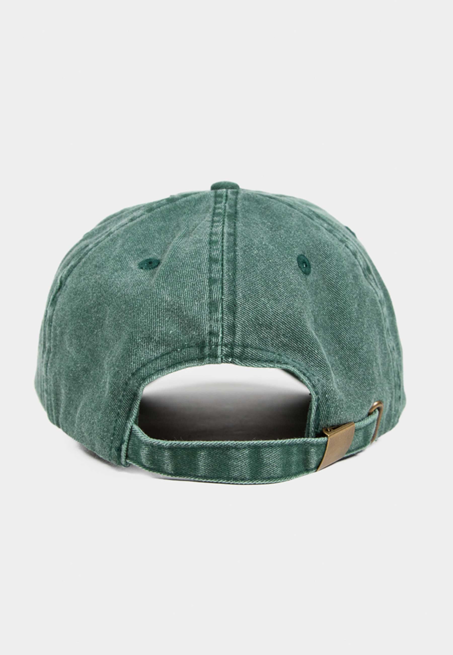 Short Straw 'Bat' 6 Panel Cap (Green)