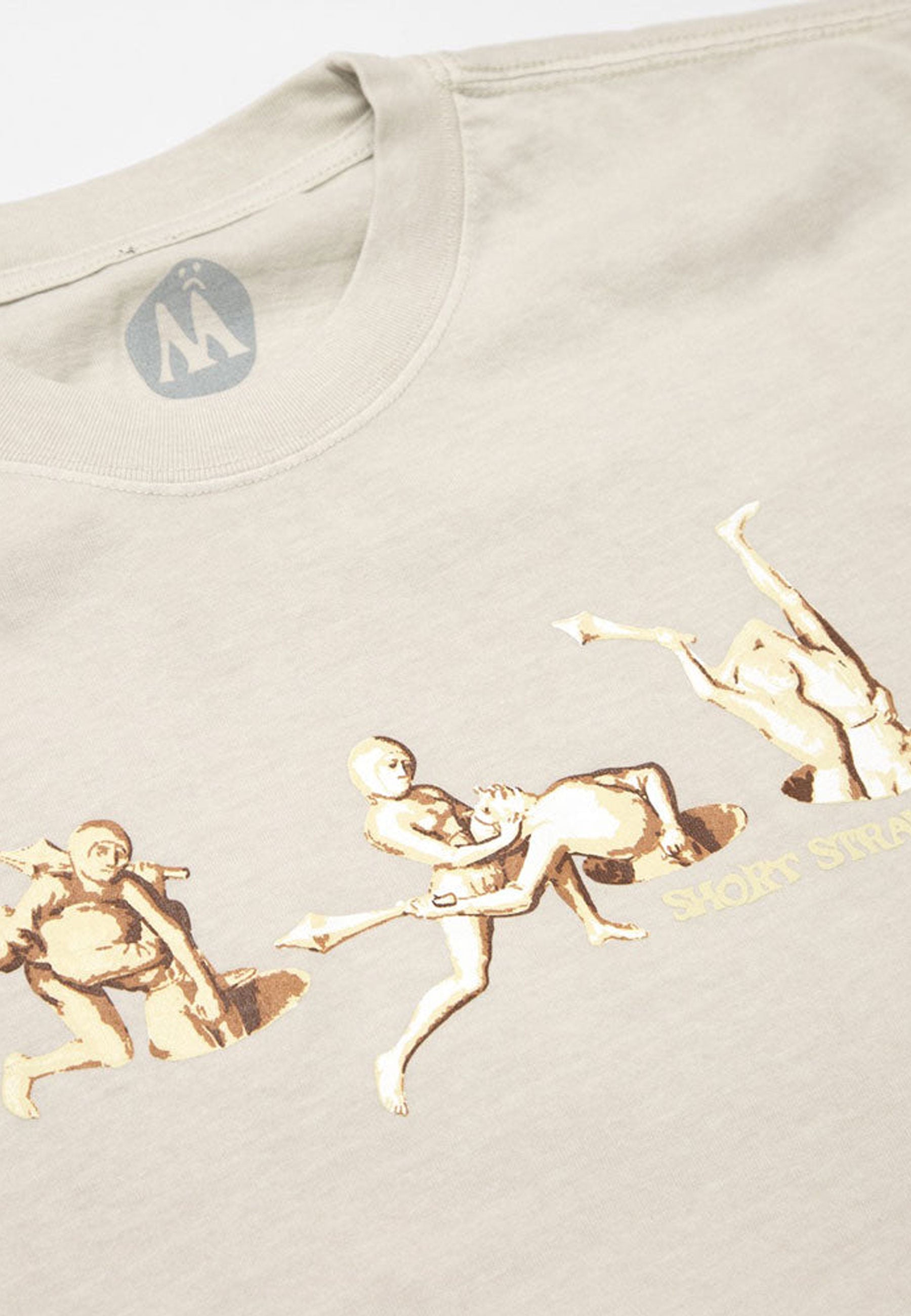 Short Straw 'Divorce' T-Shirt (Bone)