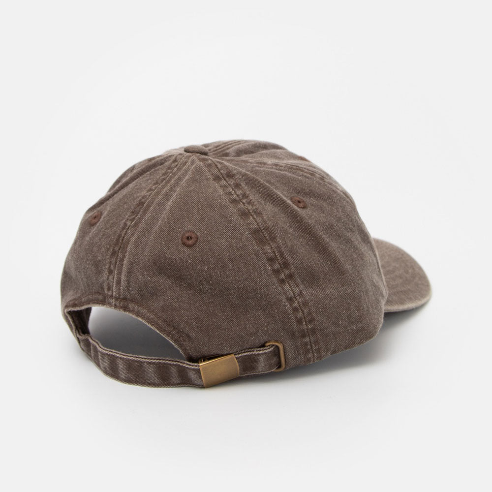 Short Straw 'Logo' 6 Panel Cap (Faded Black / Pink)