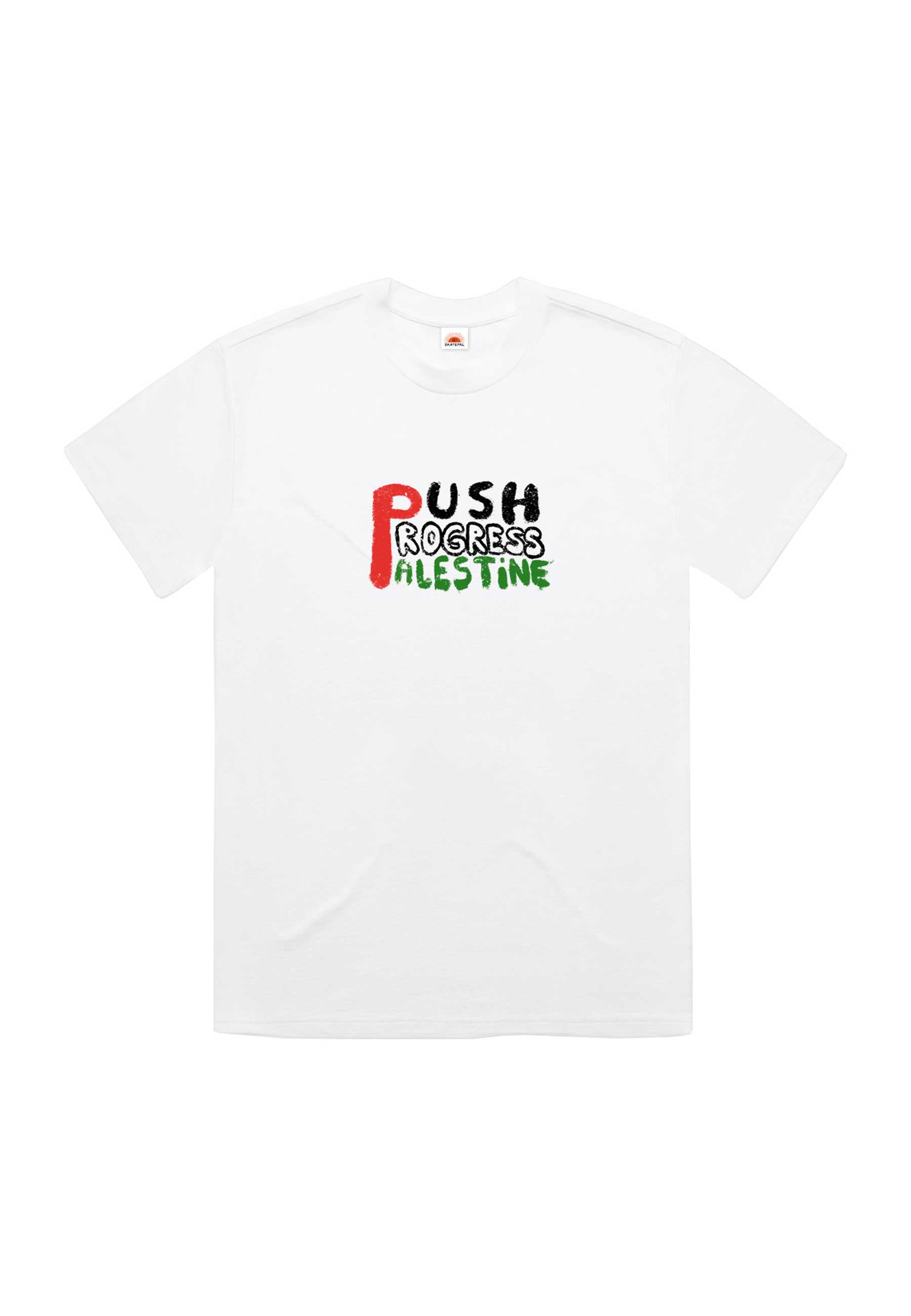 SkatePal 'Handala' T-Shirt (White)