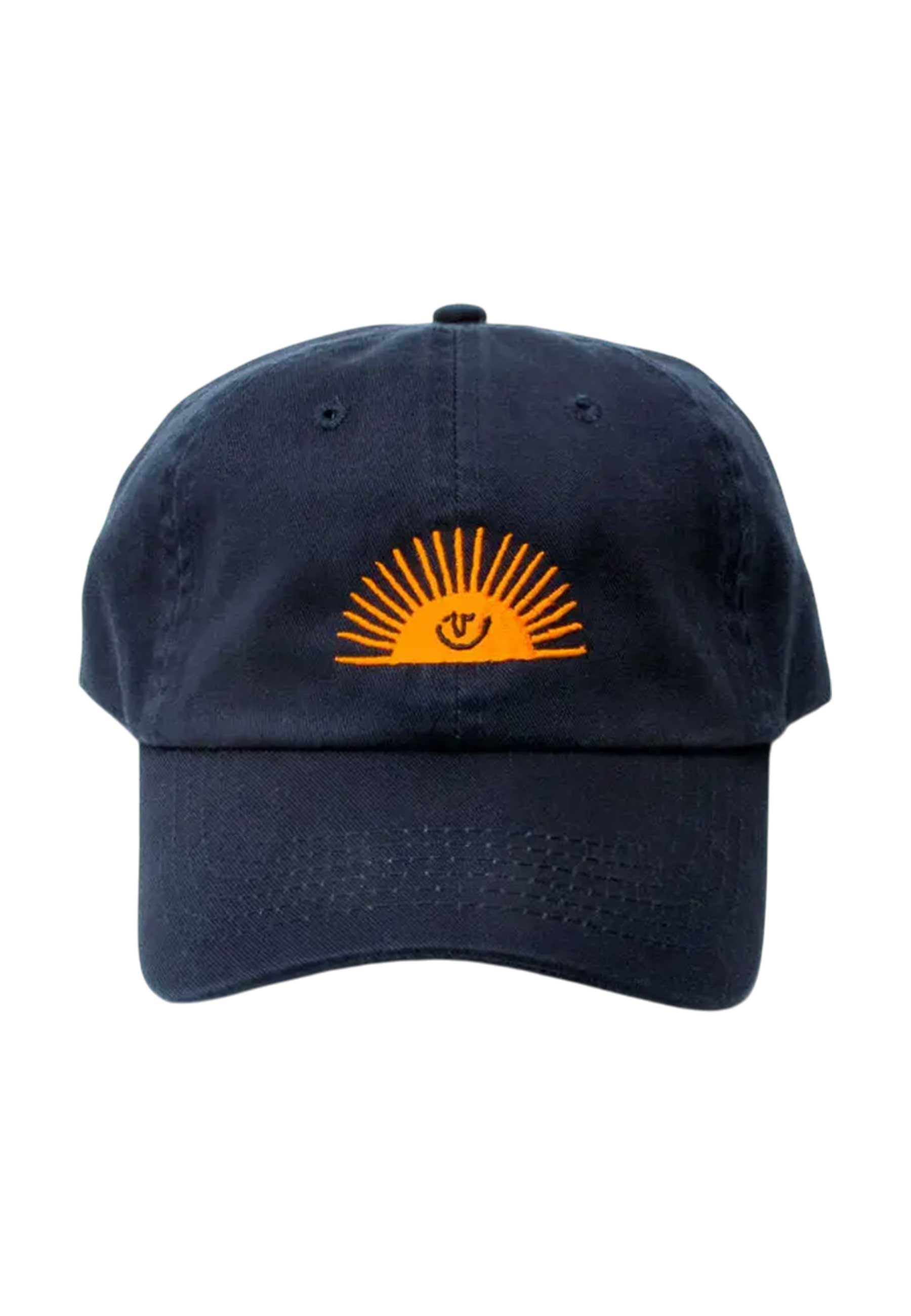 SkatePal 'Sun' 6 Panel Cap (Navy)
