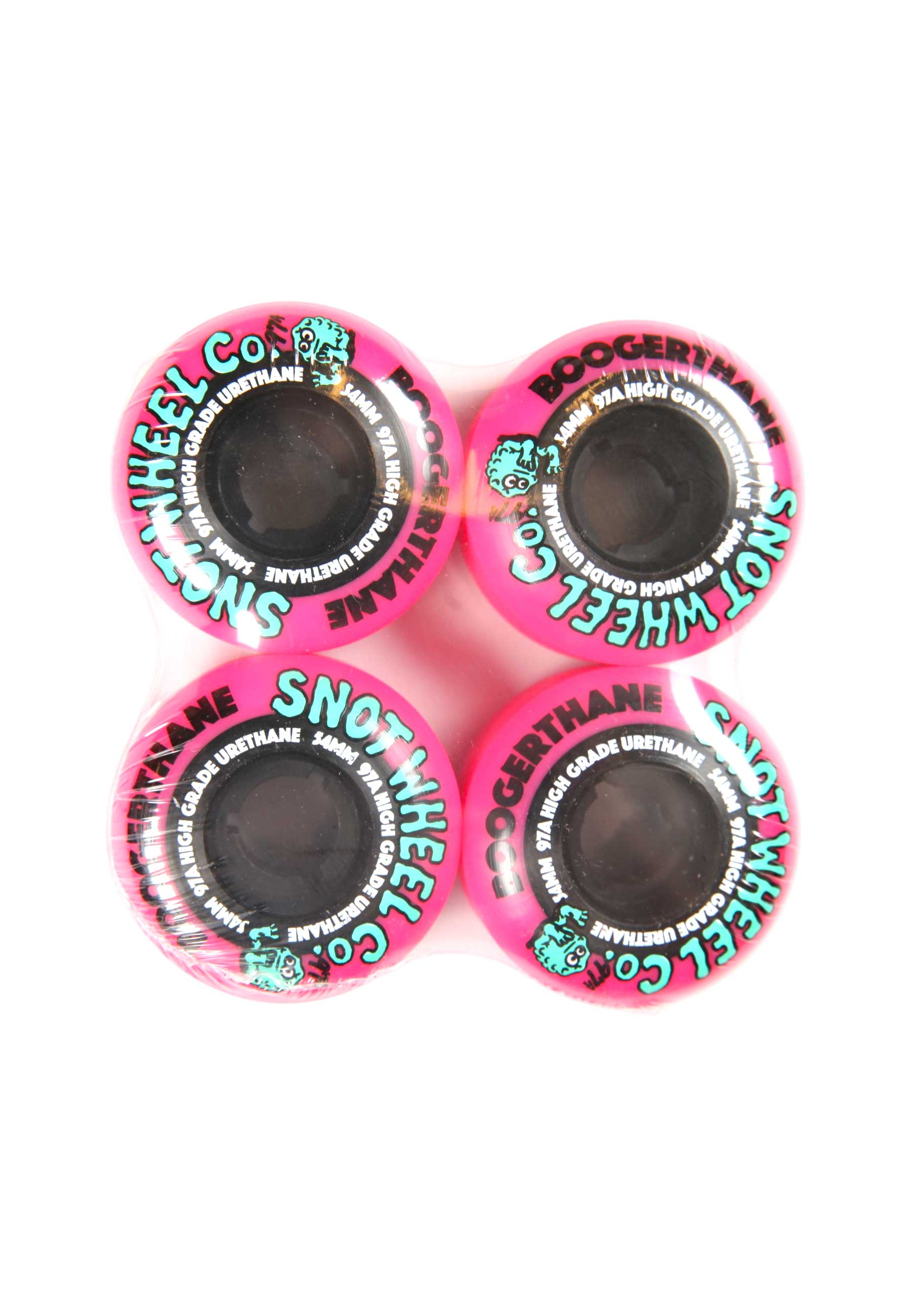 Snot 'Boogerthane' 54mm 97A Wheels (Pink / Black)