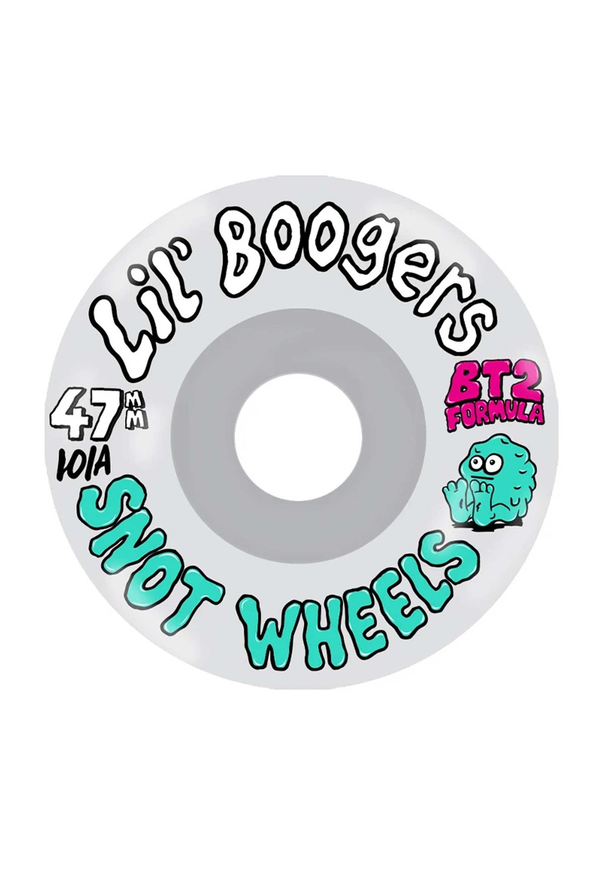 Snot 'Lil' Boogers' 47mm 101A Wheels (Clear)