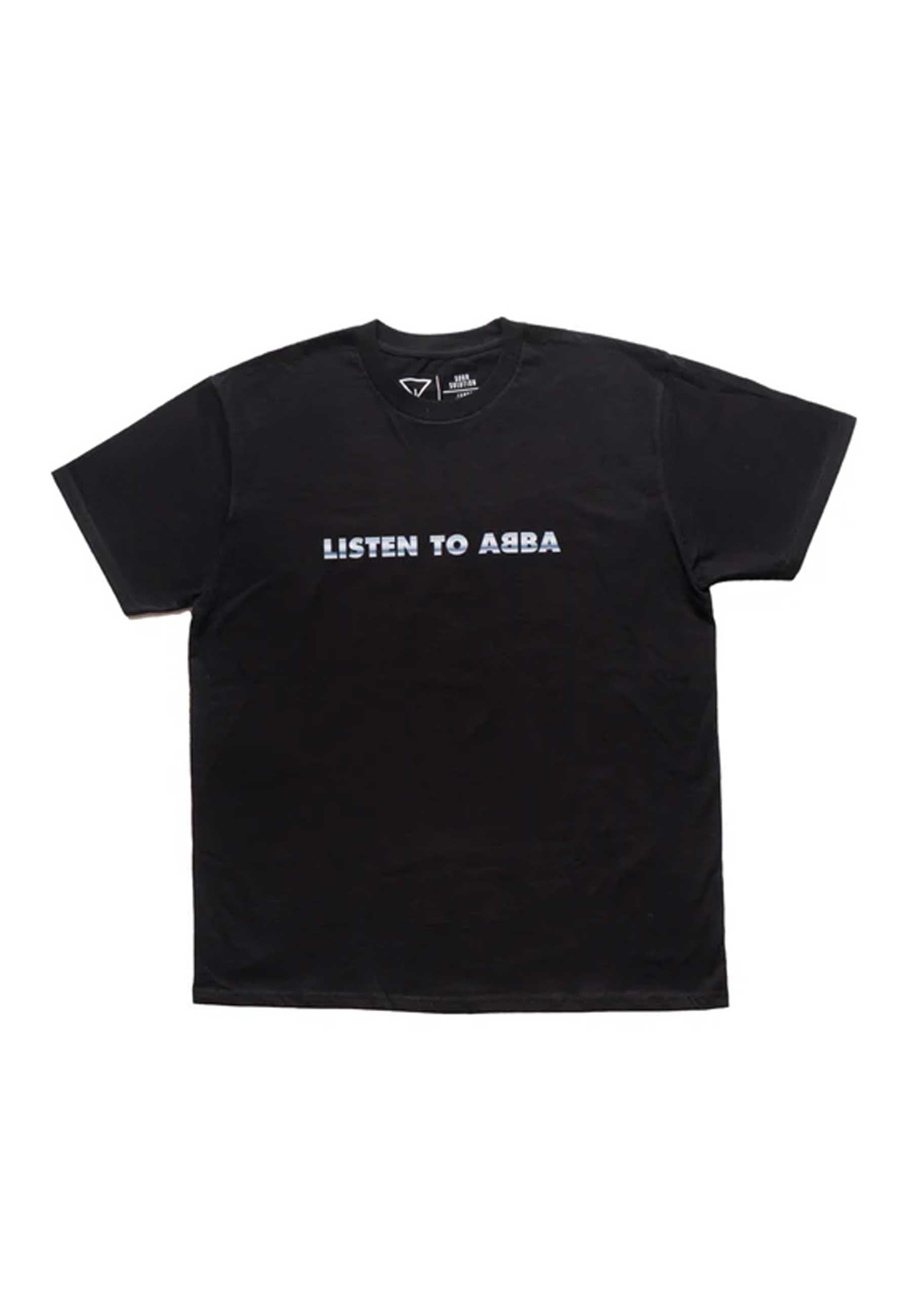 Sour Solution X Skate Muzik 'Listen To Abba' T-Shirt (Black)