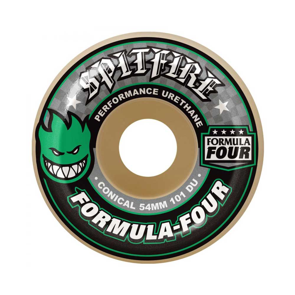 Spitfire 'Formula Four' Conical 54mm 101D Wheels