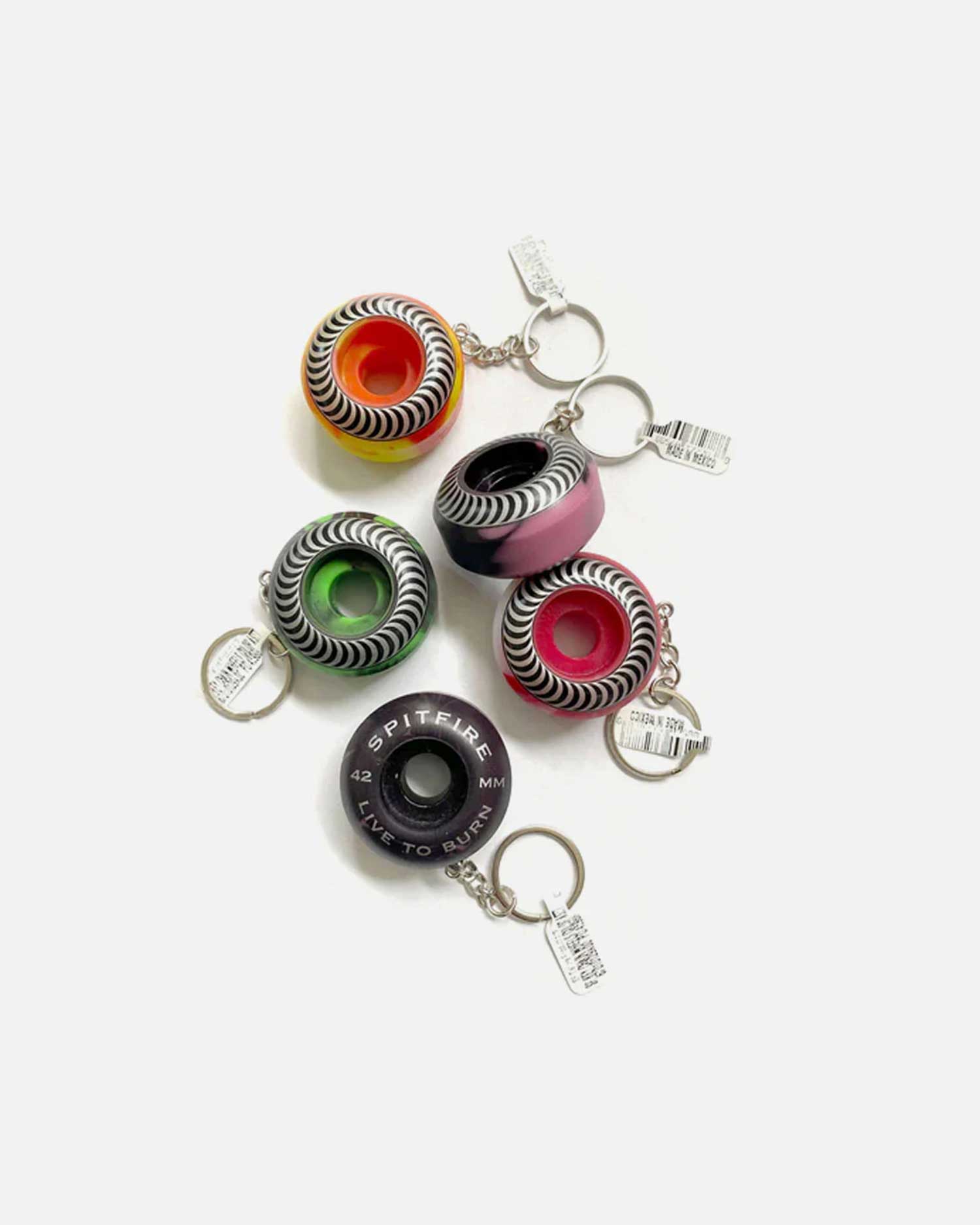 Spitfire 'SF Wheels' Key Chain (Assorted)