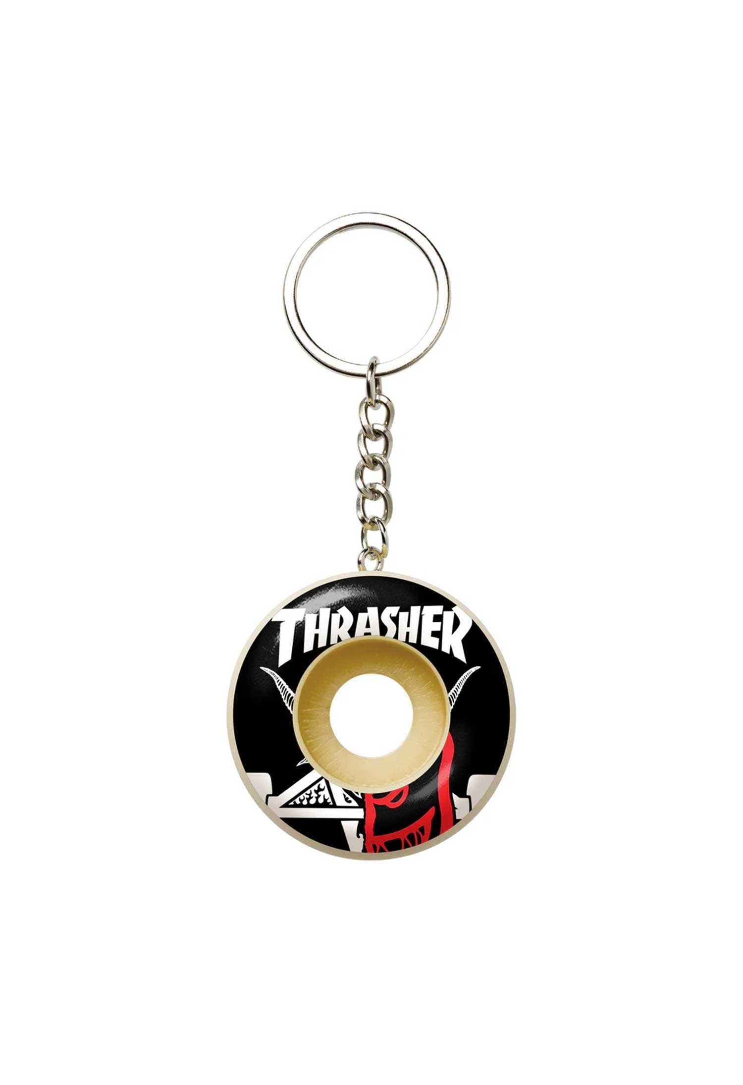 Spitfire X Thrasher Key Chain (Natural)