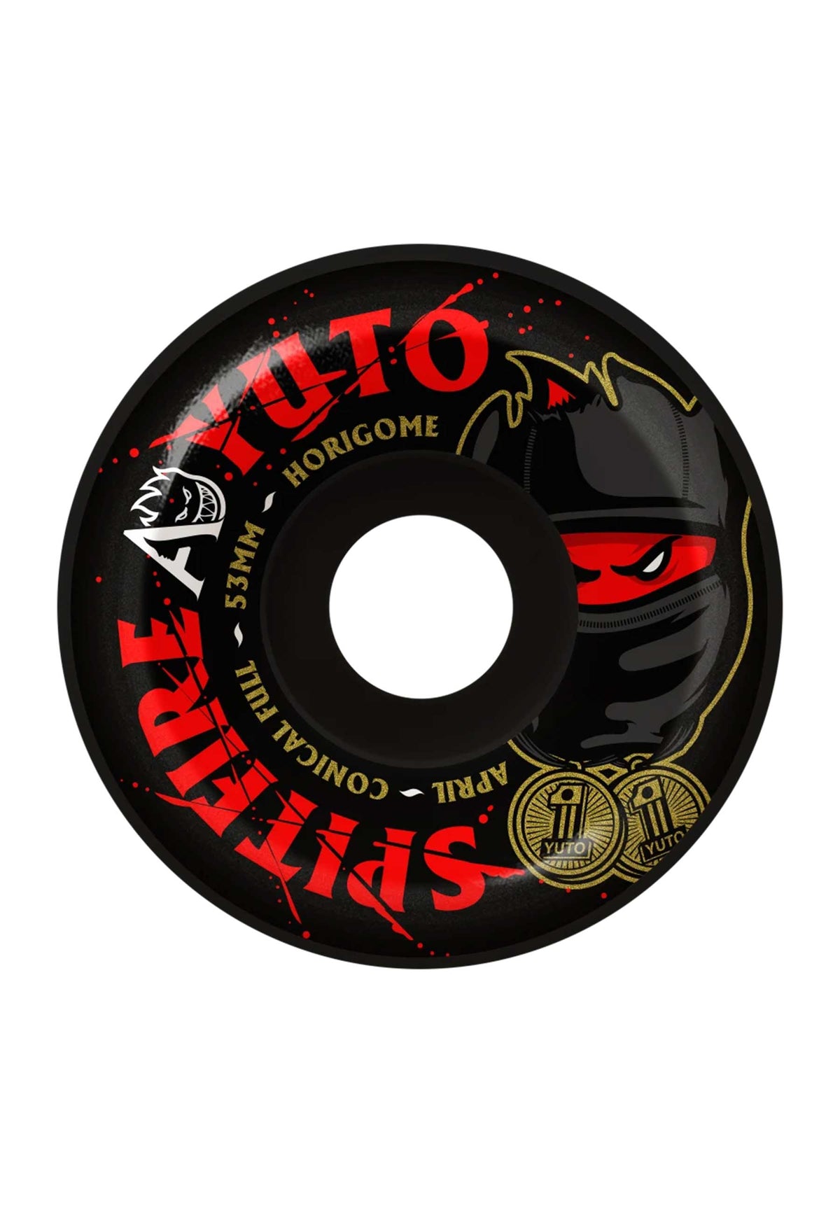 Spitfire X April 'Formula Four Yuto' Conical Full 53mm 99D Wheels