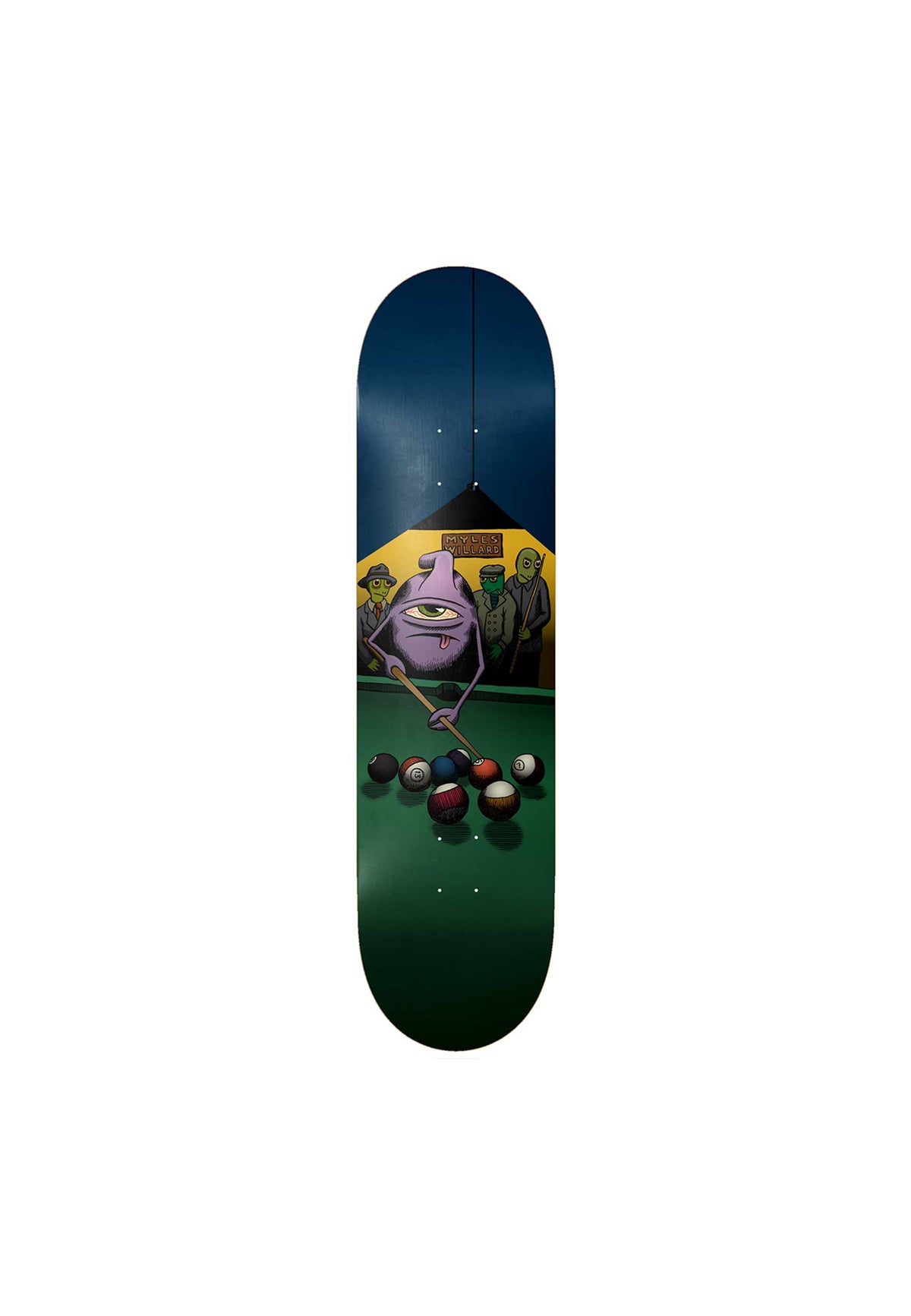 Toy Machine 'Myles Willard - Hustler' 8.25" Deck