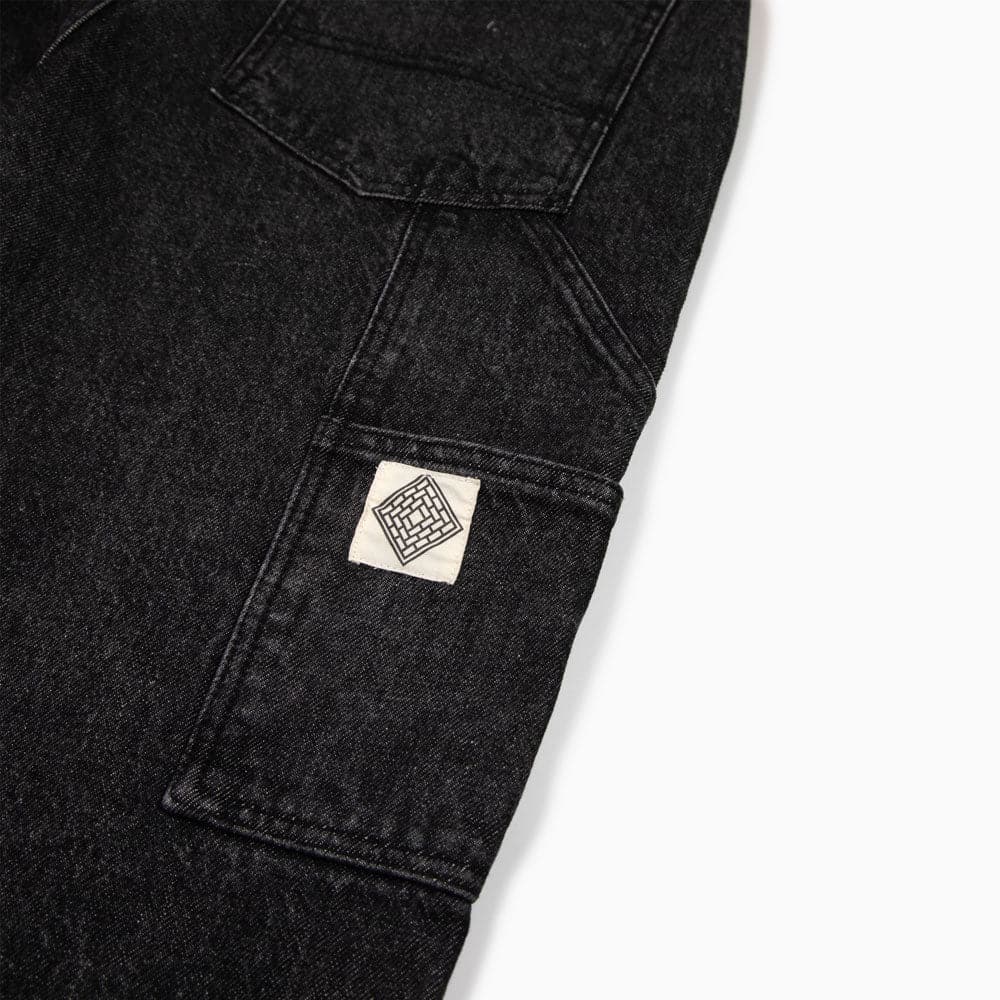 National 'Boreray' Carpenter Jeans (Washed Black)