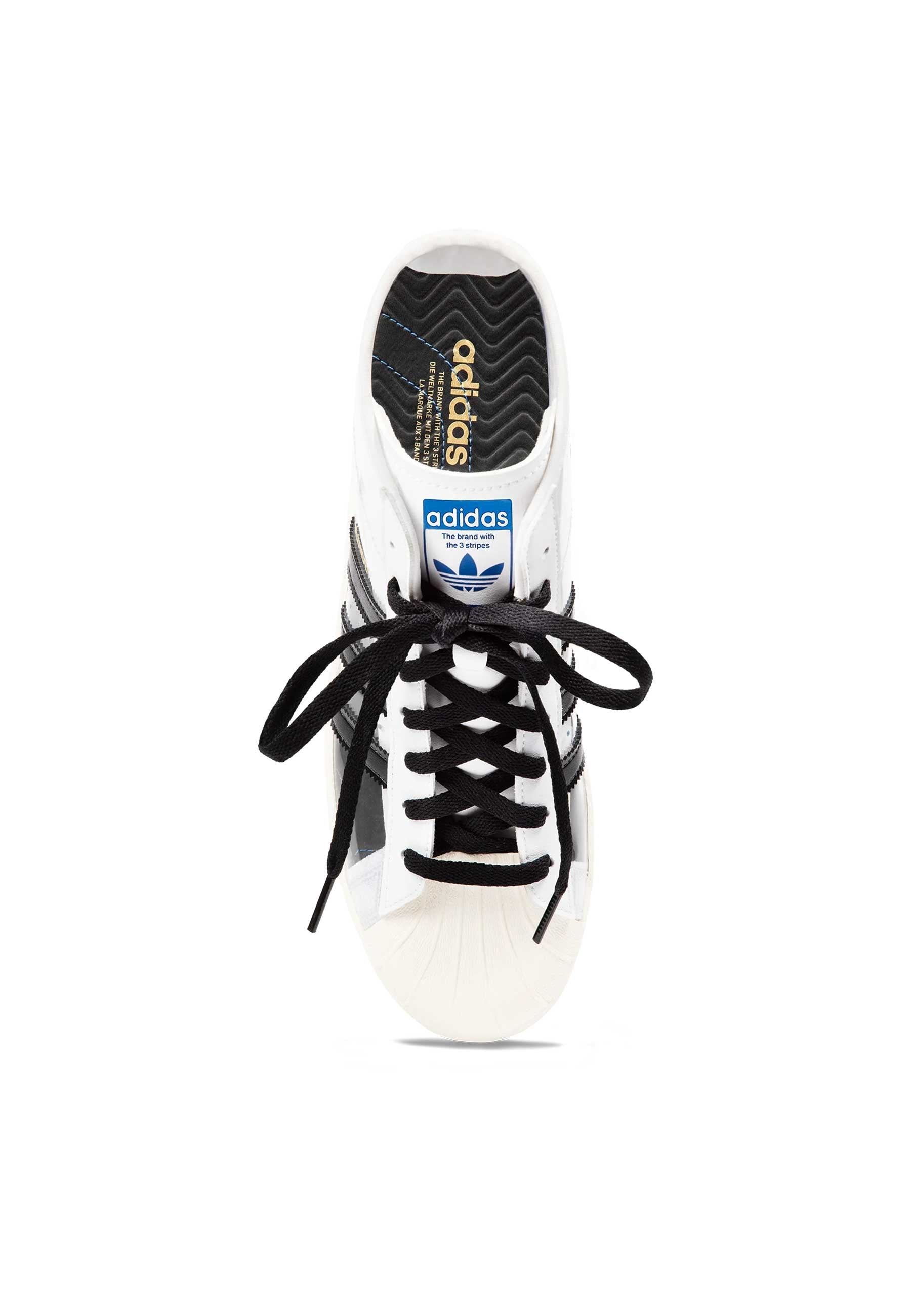 Thames MMXX X adidas 'Blondey Pro' Skate Shoes (White / Transparent)